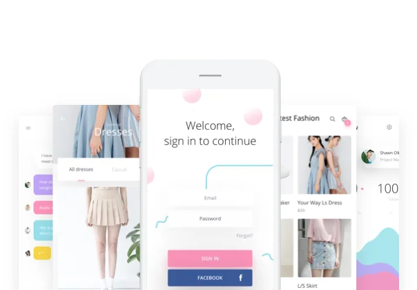 Fludish Sketch UI Kit