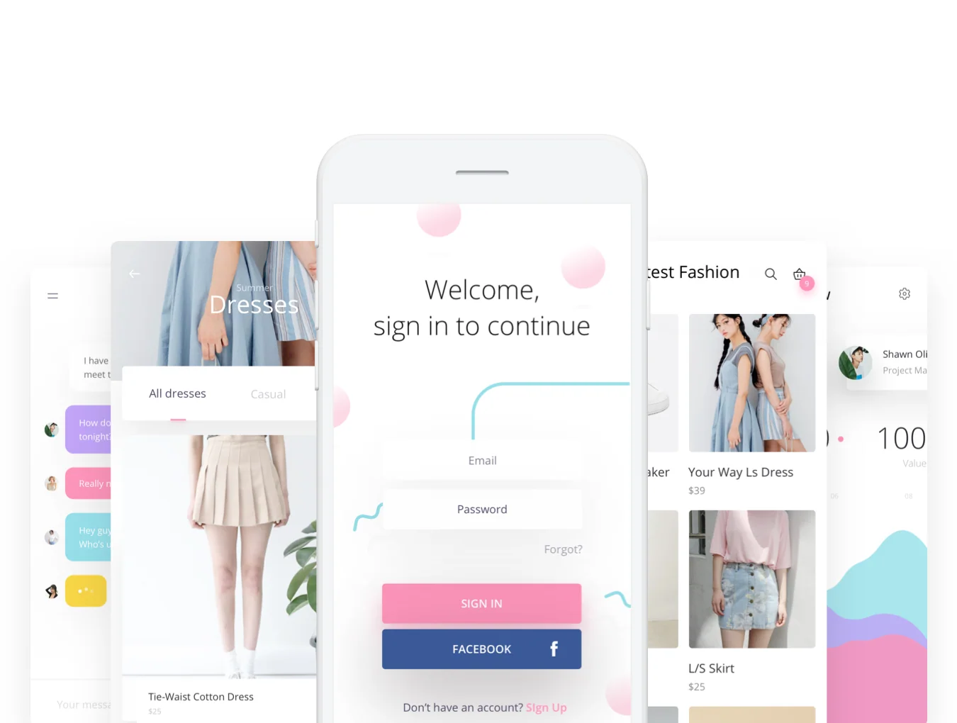 Fludish Sketch UI Kit 2