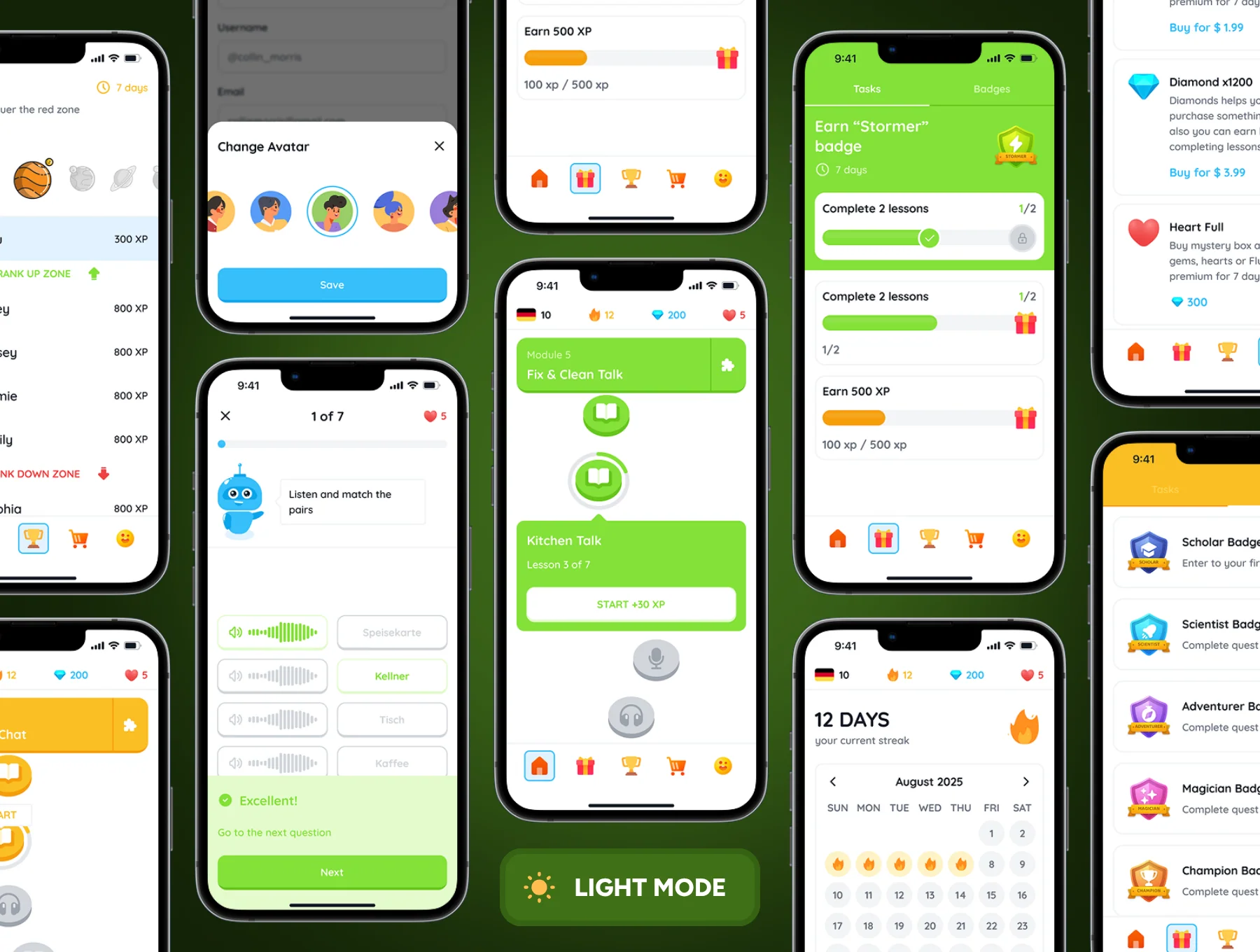 Fluento - Language Learning App Ui Kit 6