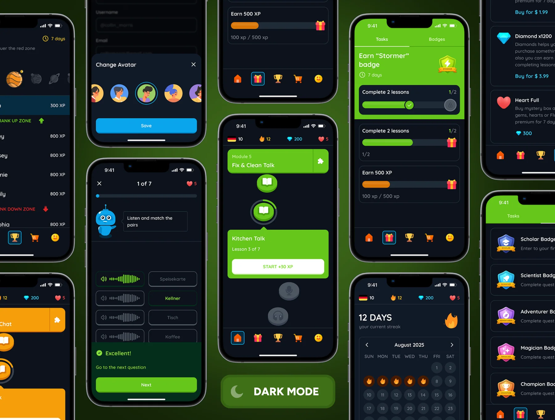 Fluento - Language Learning App Ui Kit 7