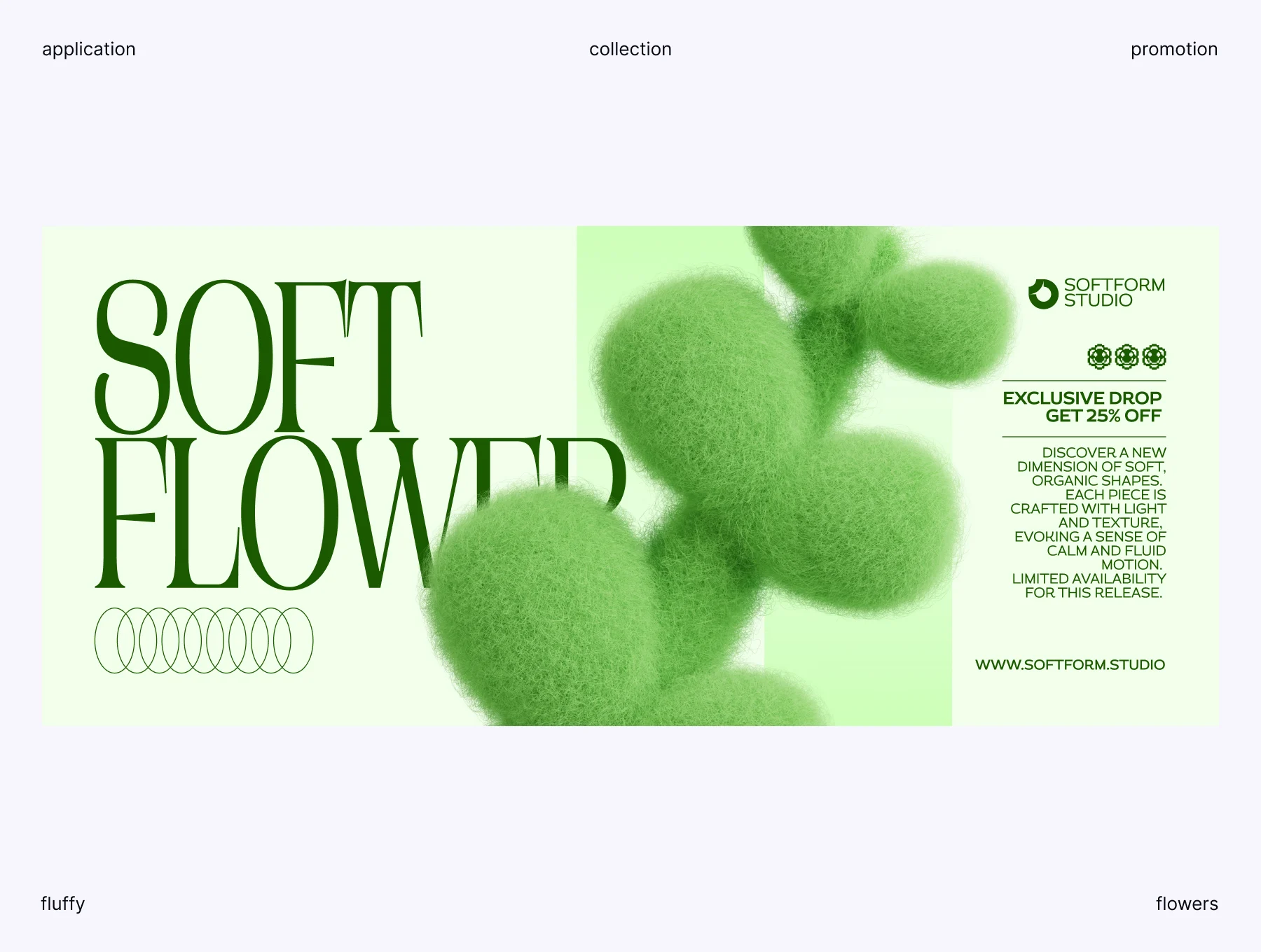Fluffy Flowers — 50 Soft 3D PNG Elements 3