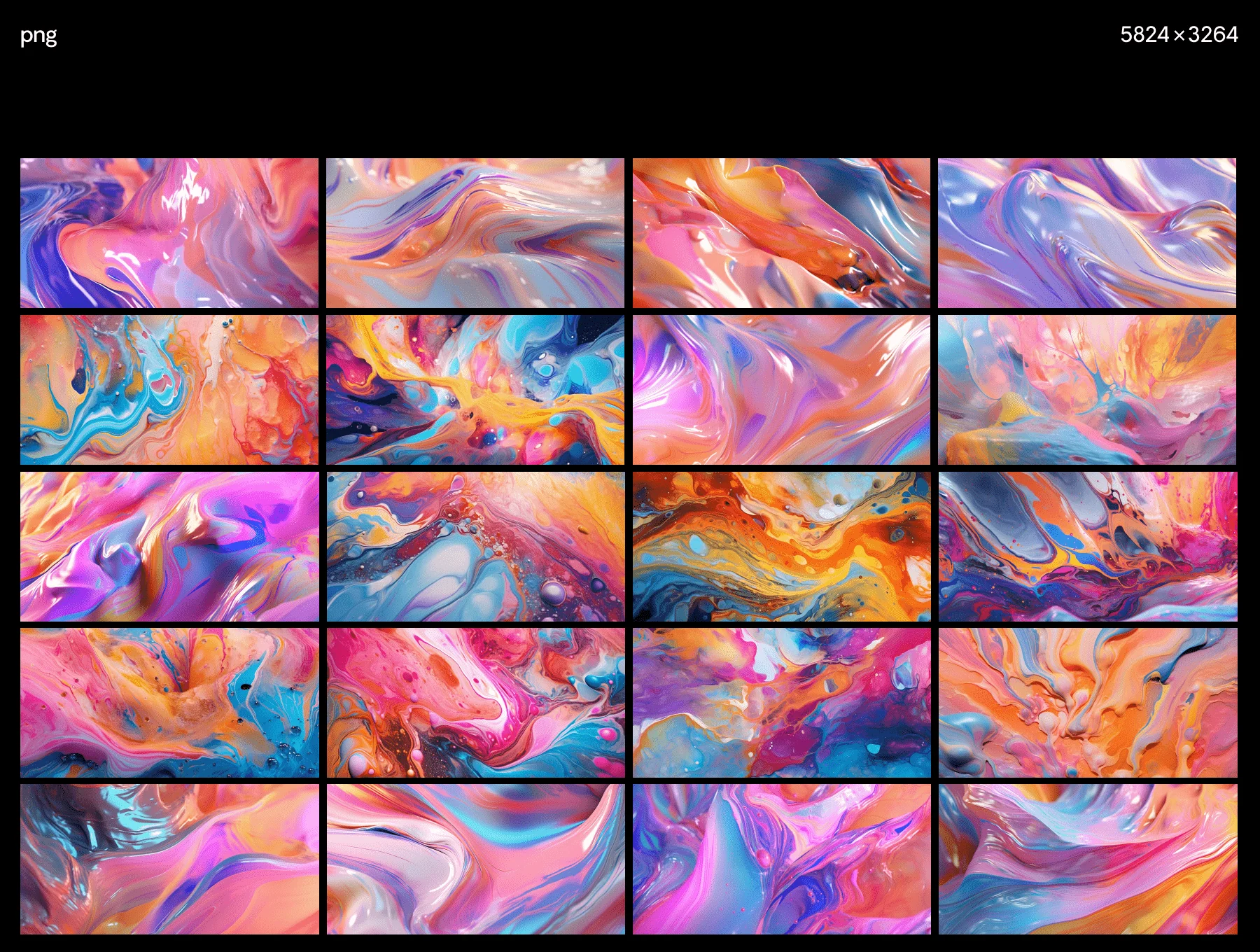 Fluid Dreams | Texture Background Pack 2