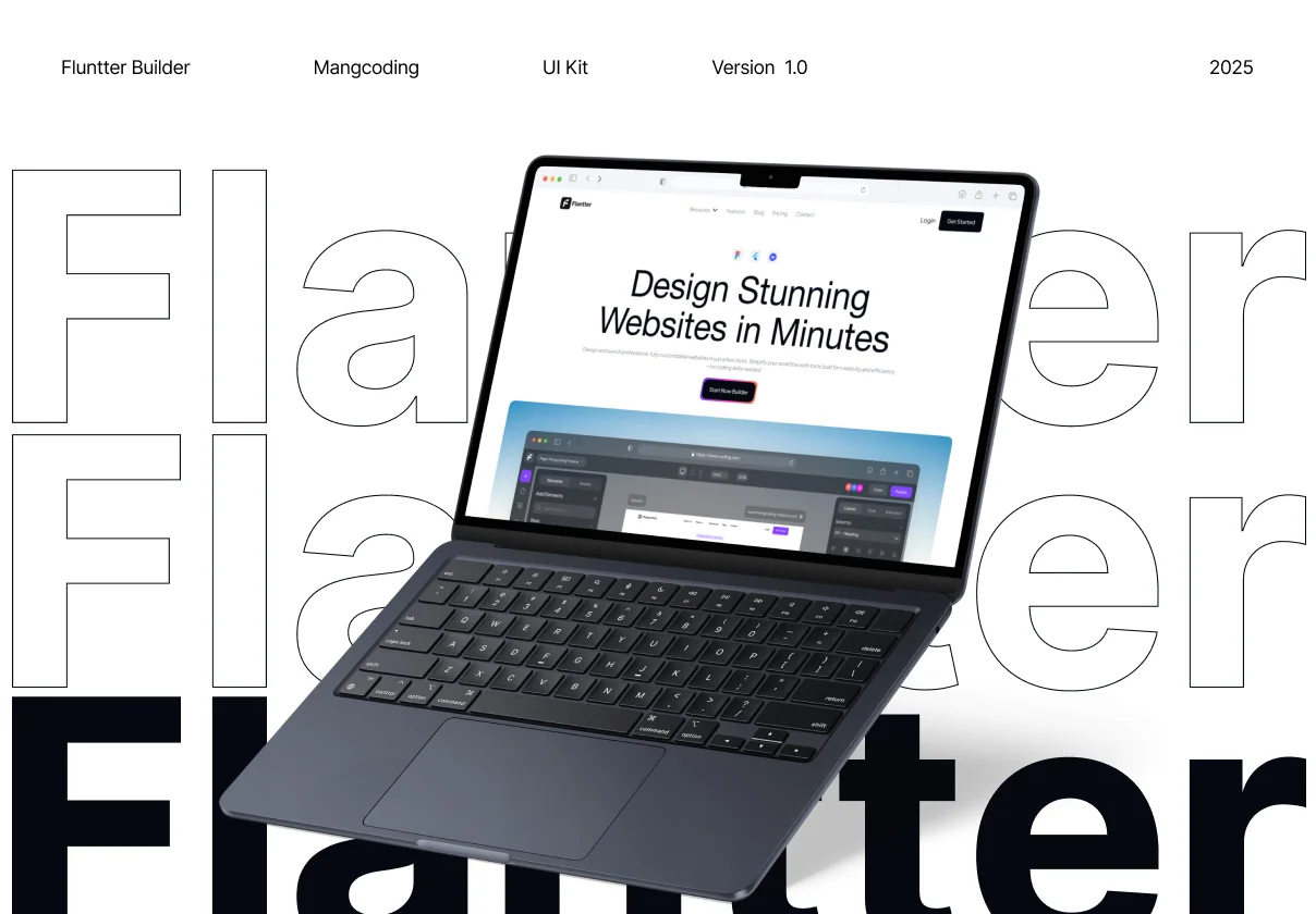 Flunter Builder - Website Builder