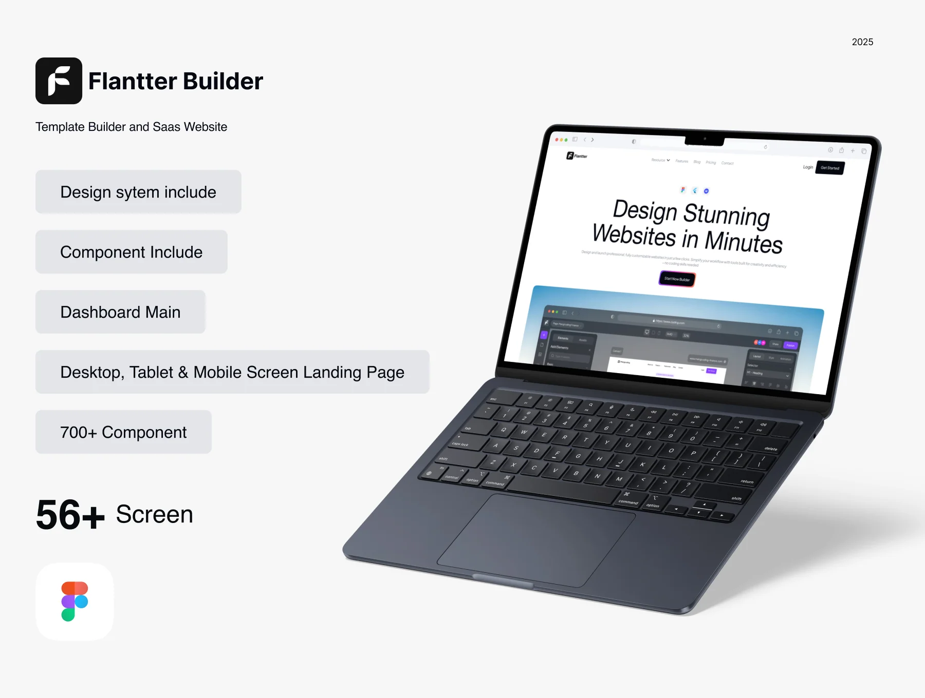 Flunter Builder - Website Builder