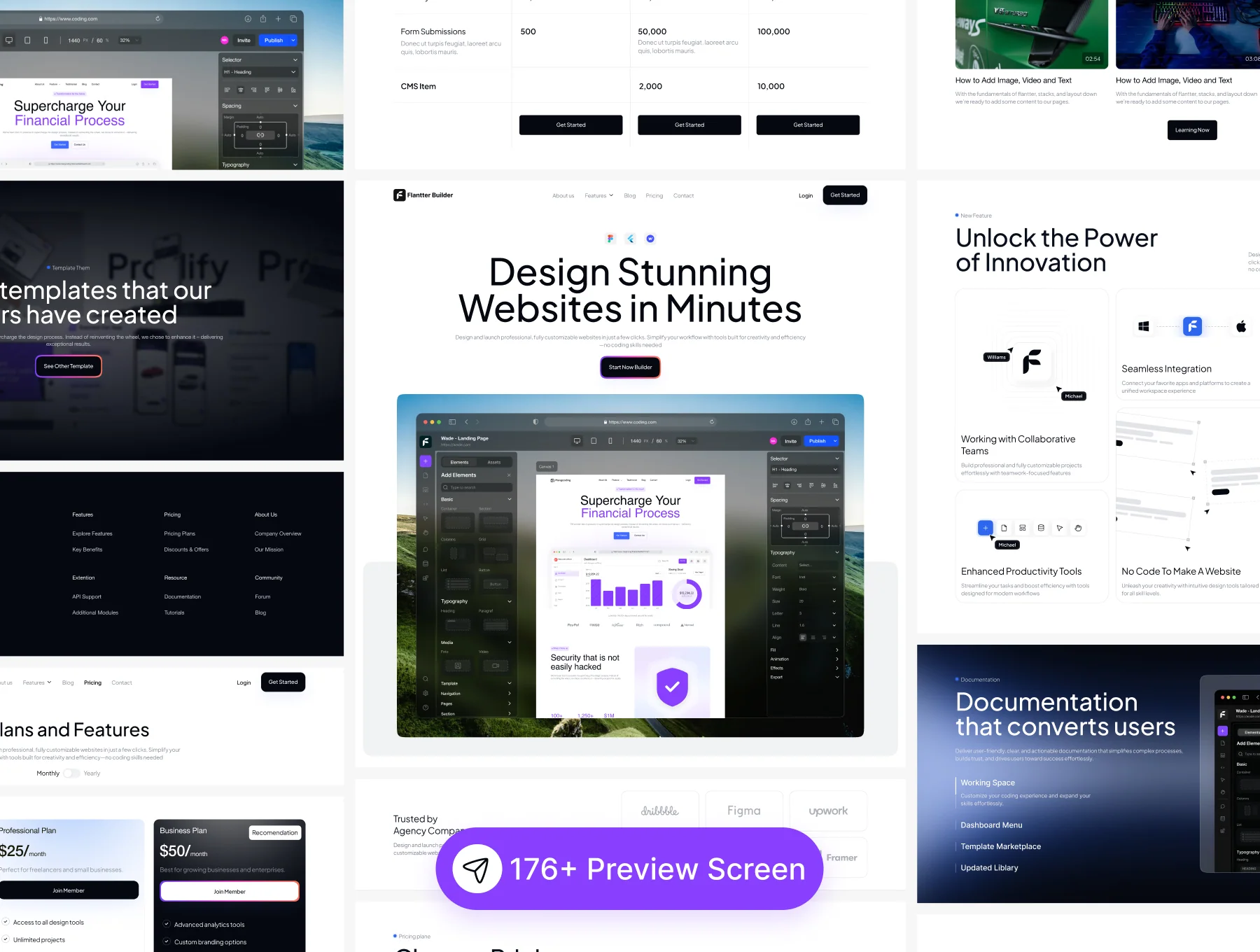 Flunter Builder - Website Builder 6