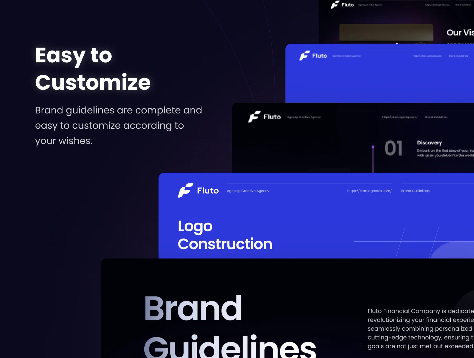 Fluto - Fintech Brand Guidelines 9