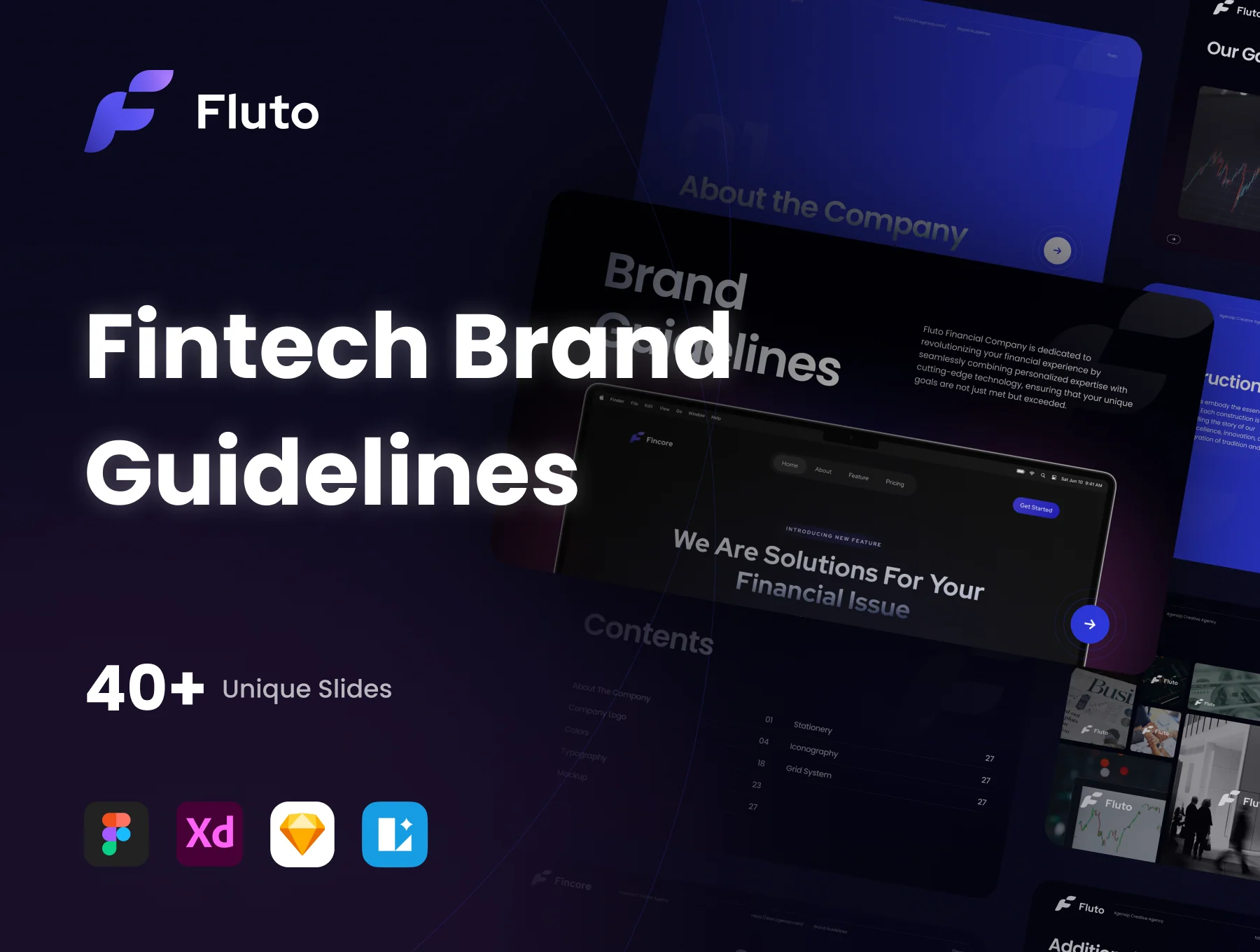 Fluto - Fintech Brand Guidelines
