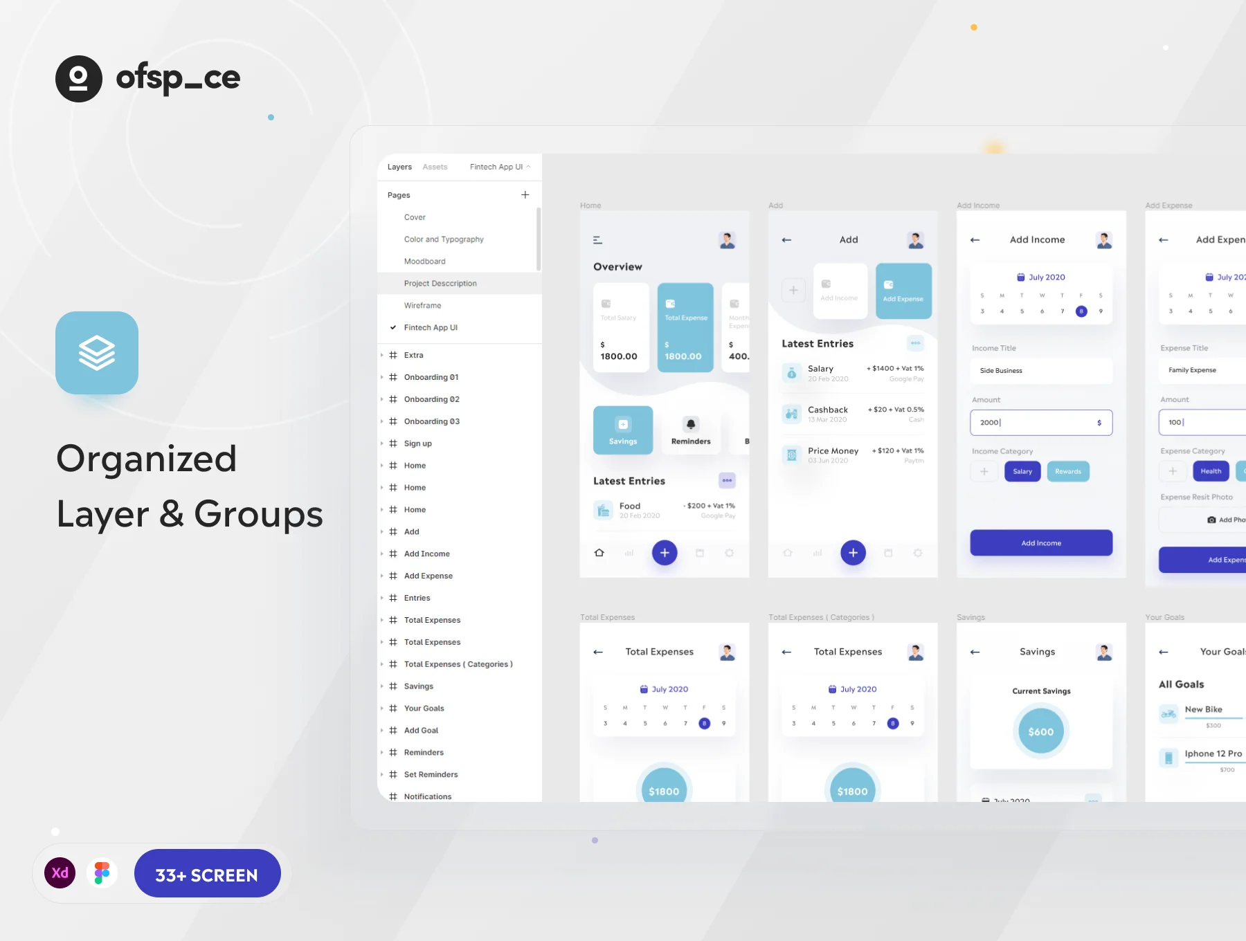 Flux - Expense Management UI Kit 2