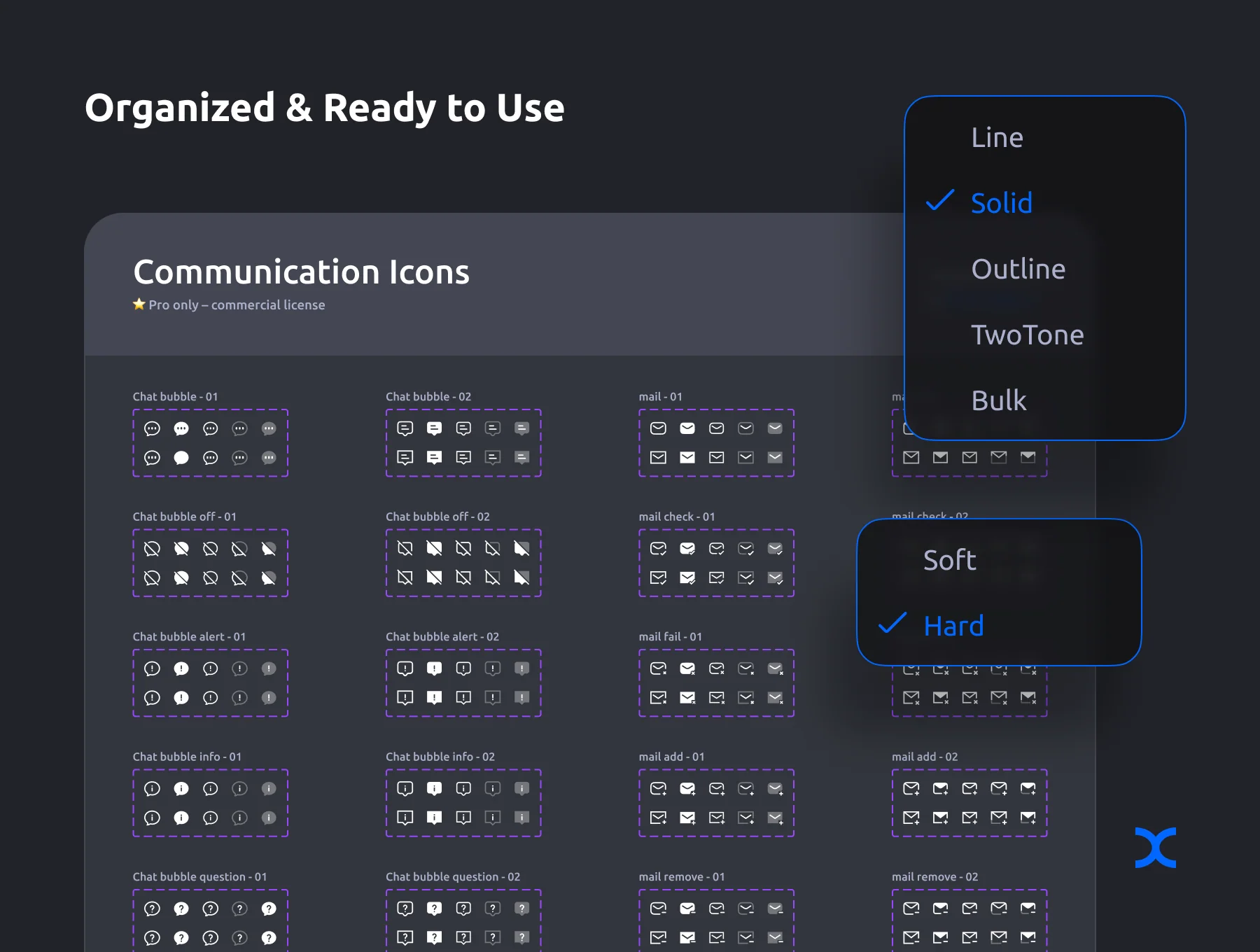 Fluxio Communication Icons Pro 4