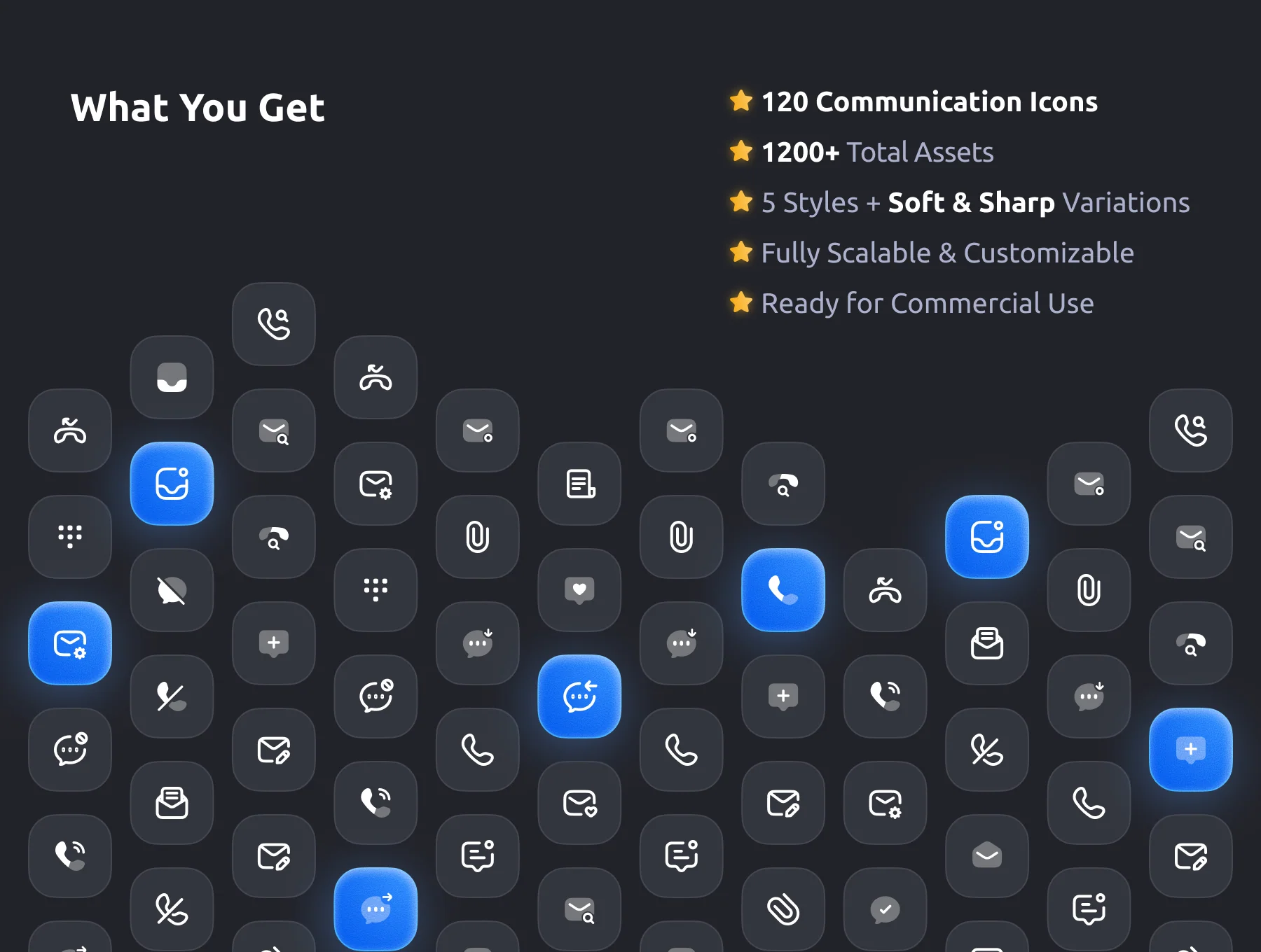 Fluxio Communication Icons Pro 6