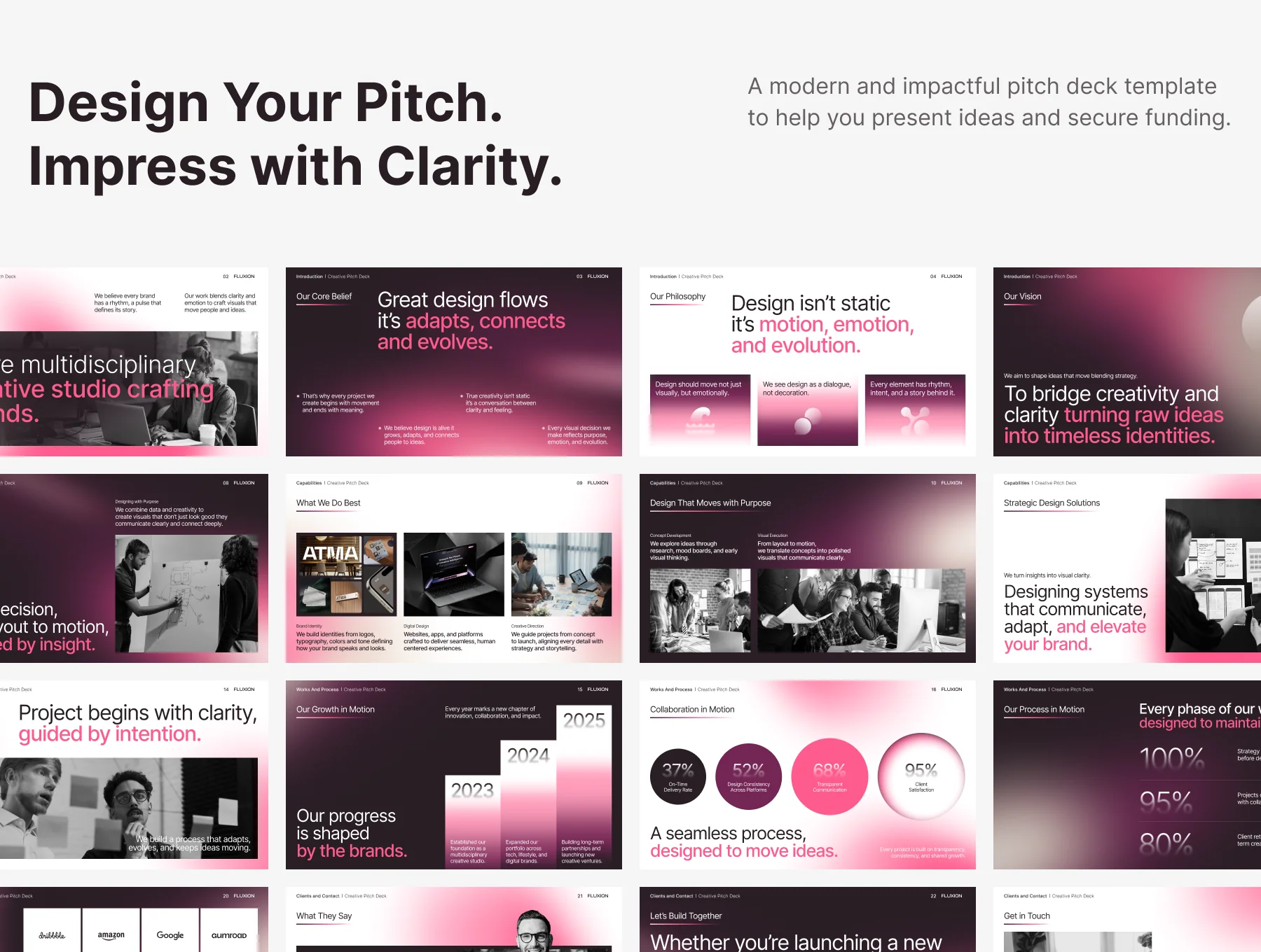 Fluxion Pitch Deck Kit 2