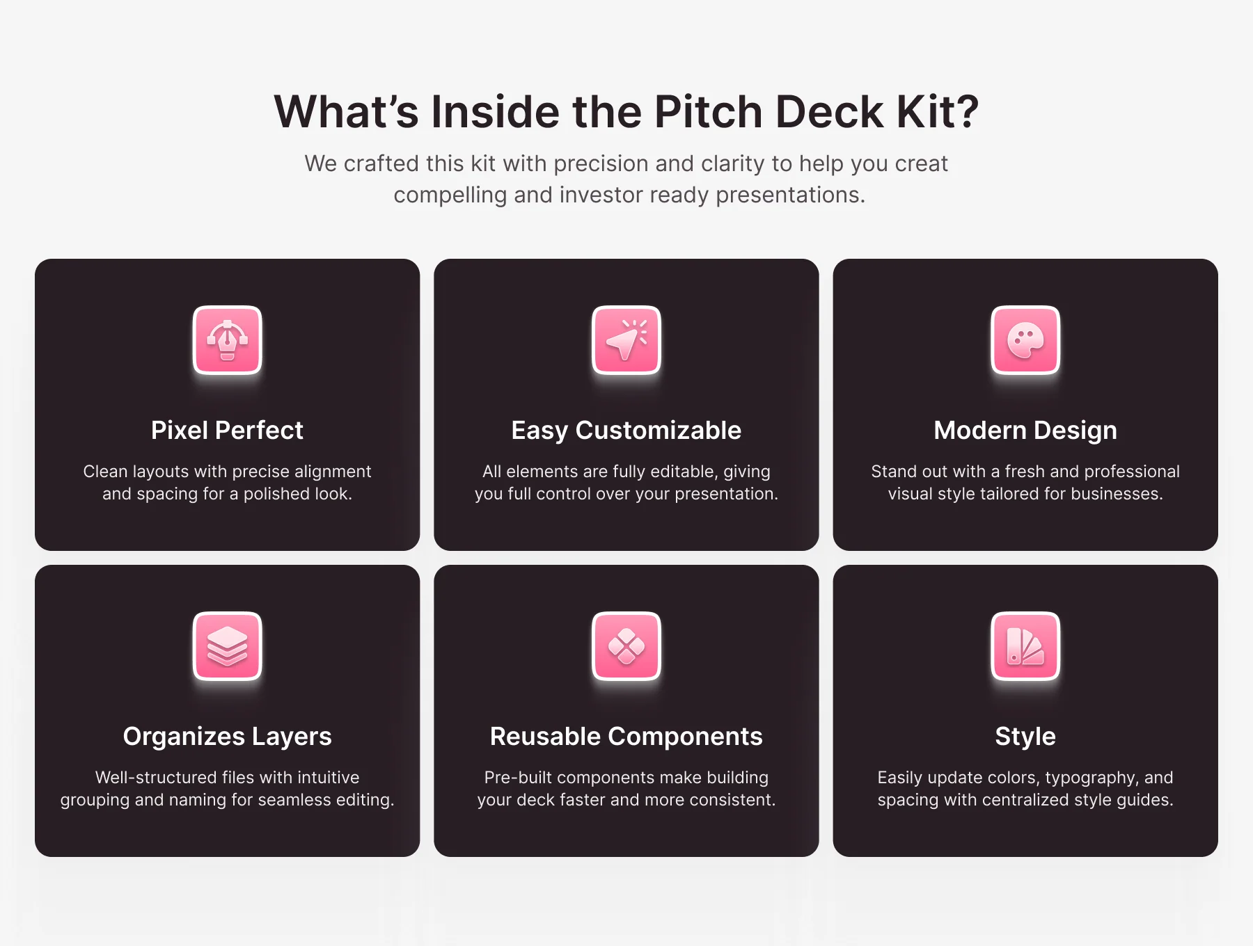 Fluxion Pitch Deck Kit 6