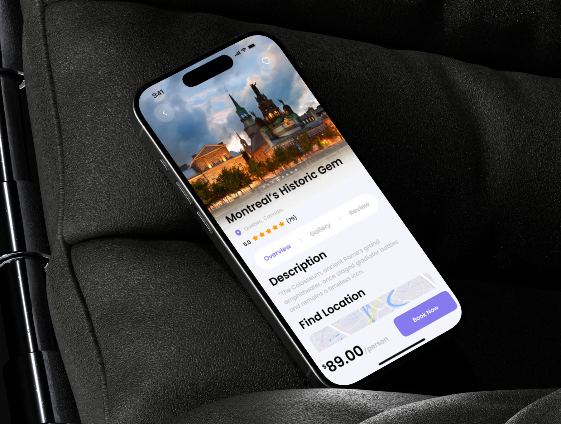 Fly Go - Travel Mobile App UI Kit 3
