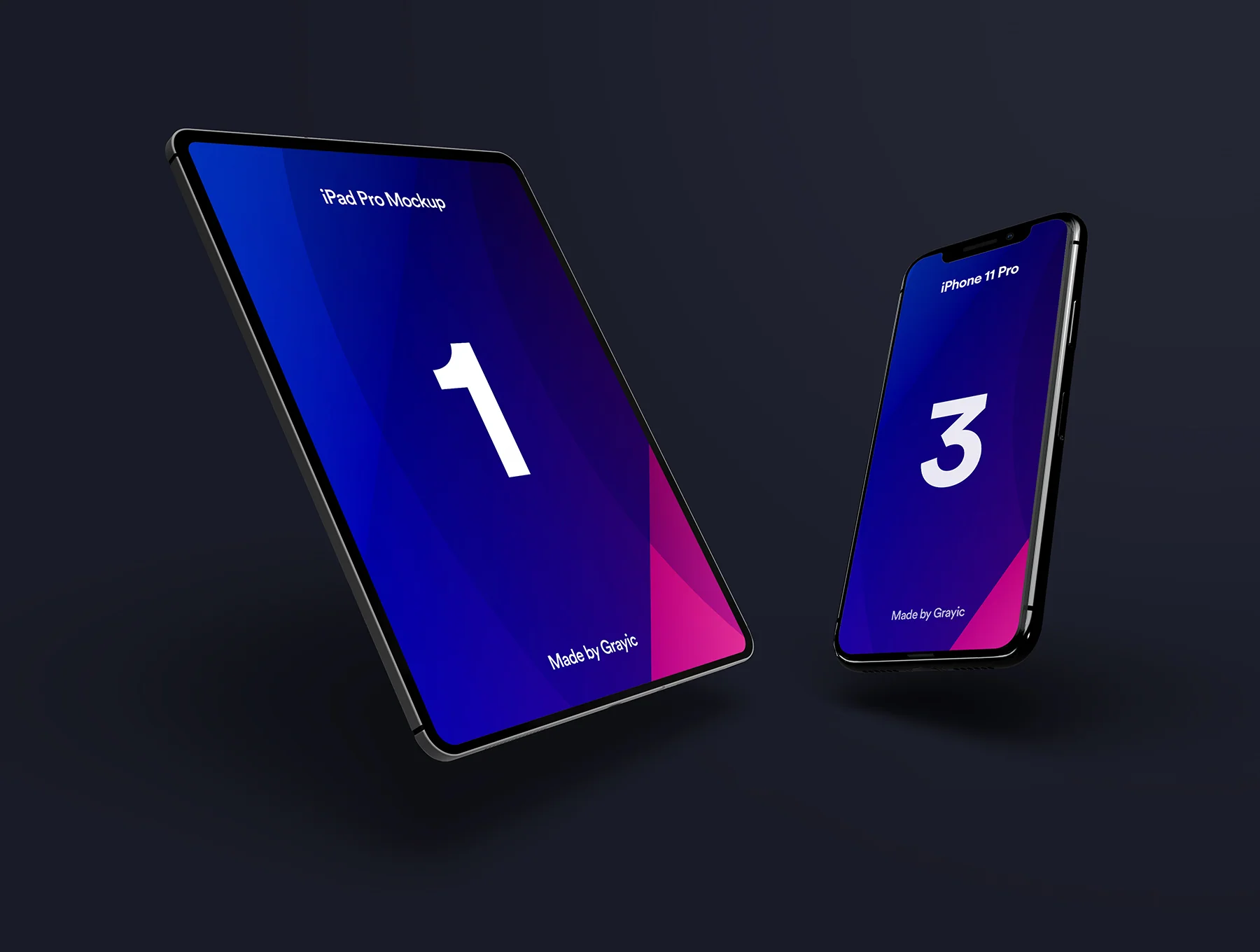 Flying Apple Device Mockup Vol 01 5