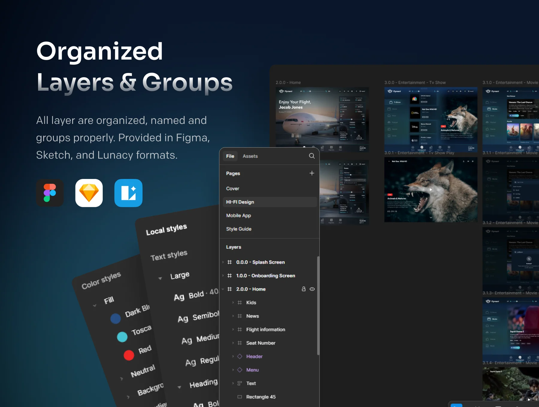 Flyment - SAAS Entertainment Management UI Kit 9