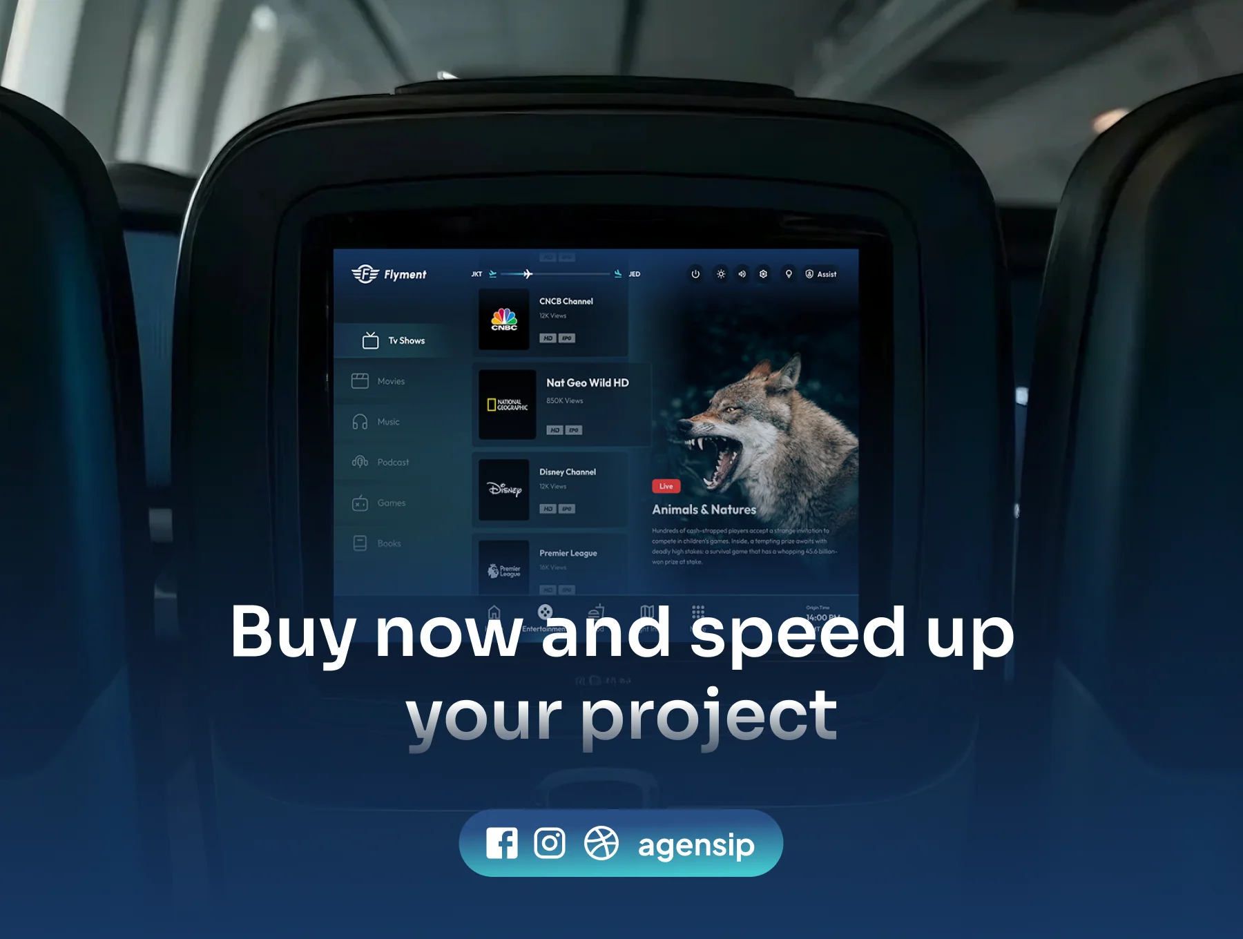 Flyment - SAAS Entertainment Management UI Kit 10