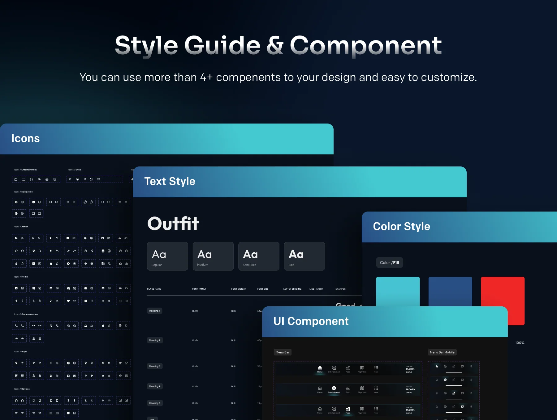 Flyment - SAAS Entertainment Management UI Kit 6