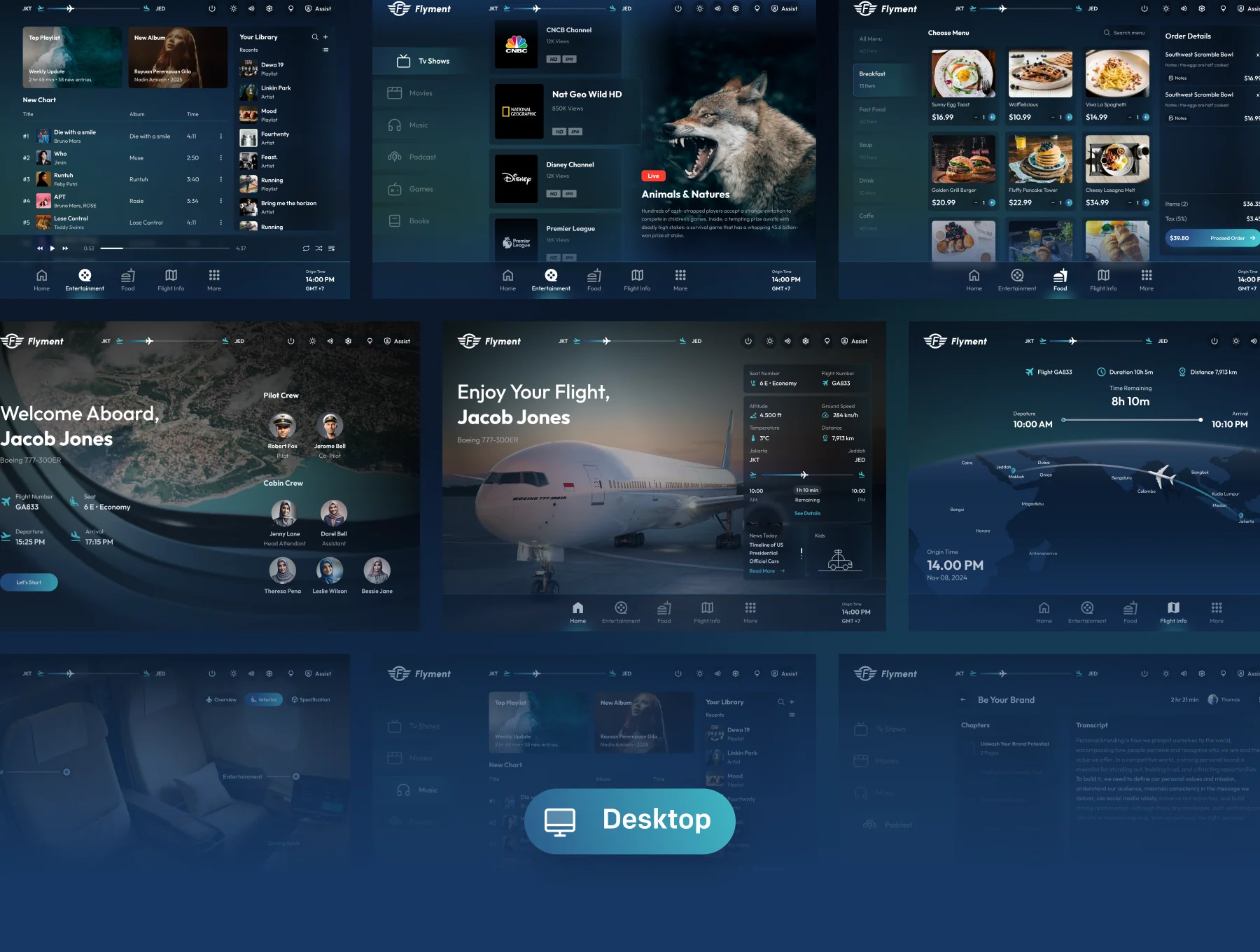 Flyment - SAAS Entertainment Management UI Kit 7