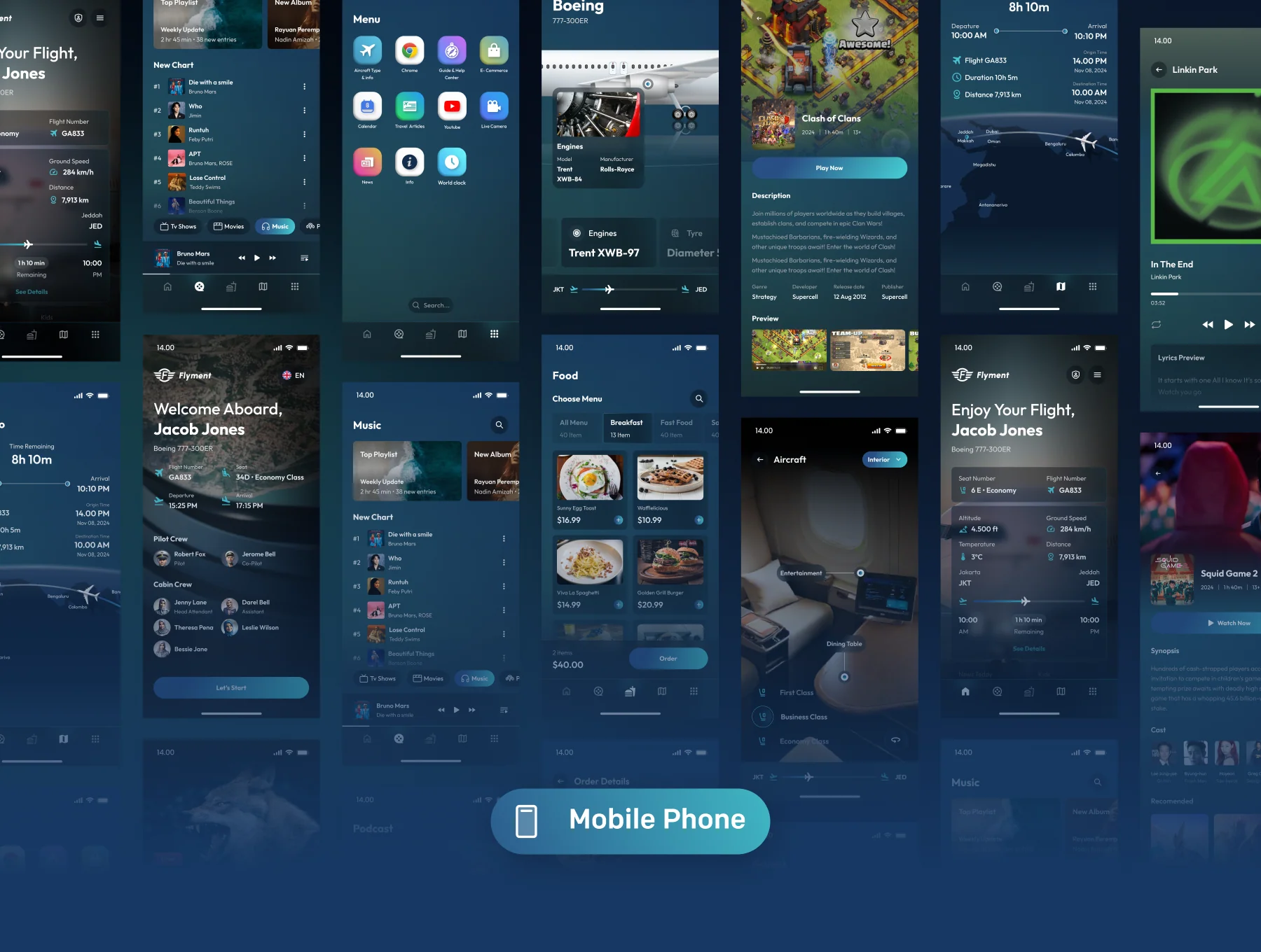 Flyment - SAAS Entertainment Management UI Kit 8