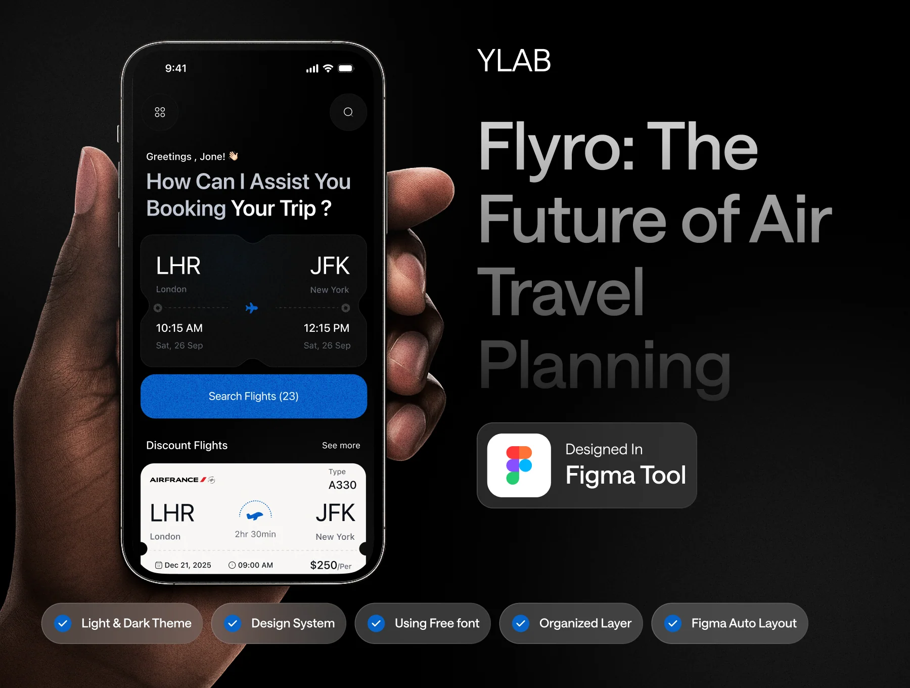 Flyro : Flight Booking & Travel Planning App
