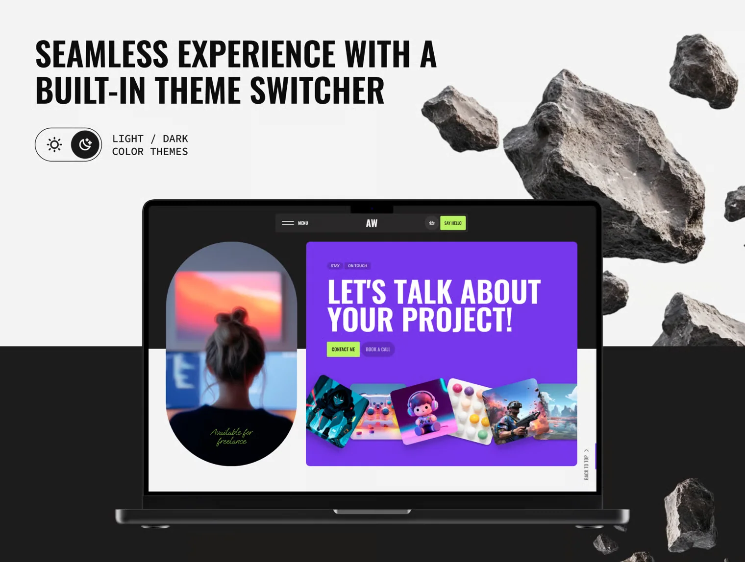 FlyStudio - Creative Studio & Personal Portfolio HTML Template 3