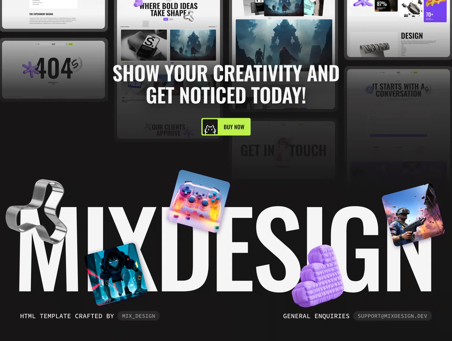 FlyStudio - Creative Studio & Personal Portfolio HTML Template 8