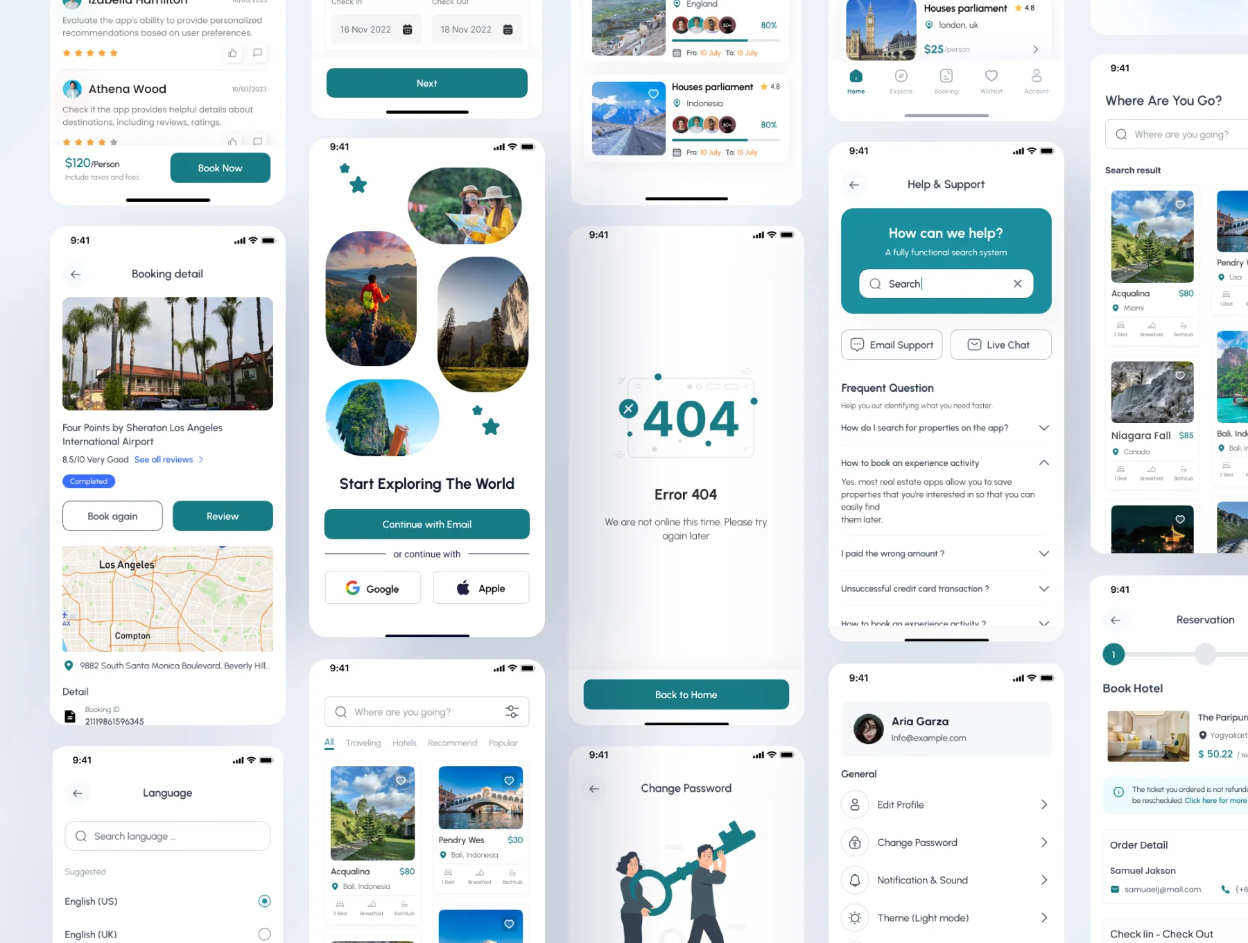Flyway - Travel Mobile App Ui Kit 4