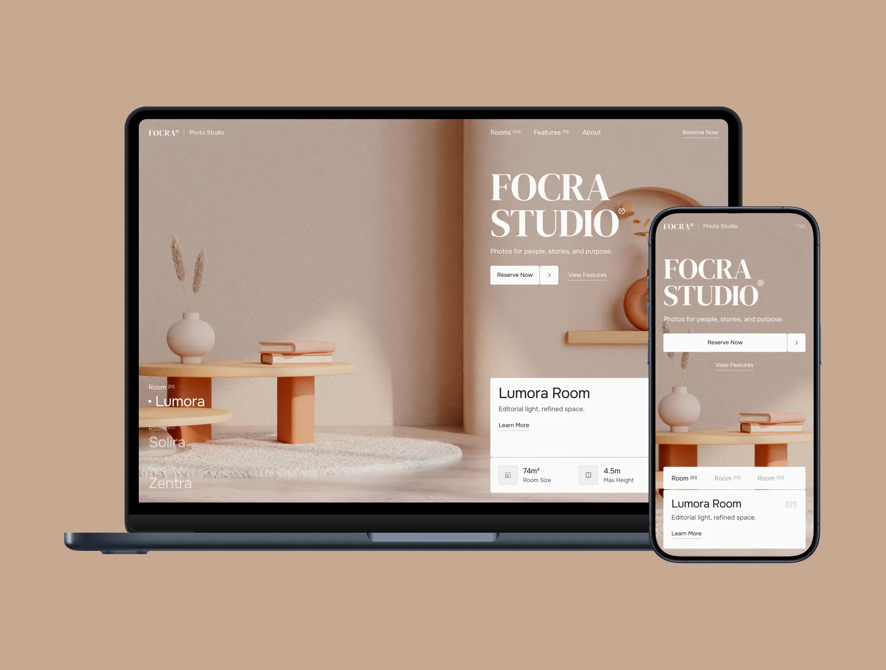 Focra – Photo Studio Website 6
