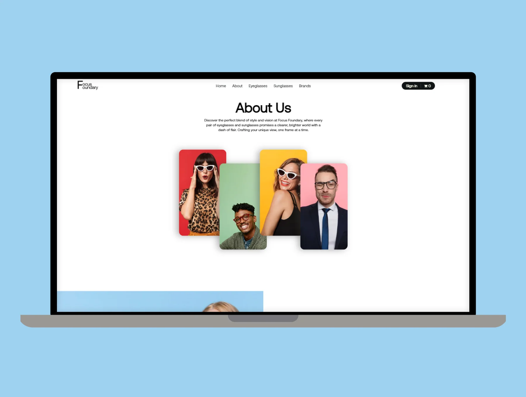Focus Foundary - A premium e-commerce coded template 2