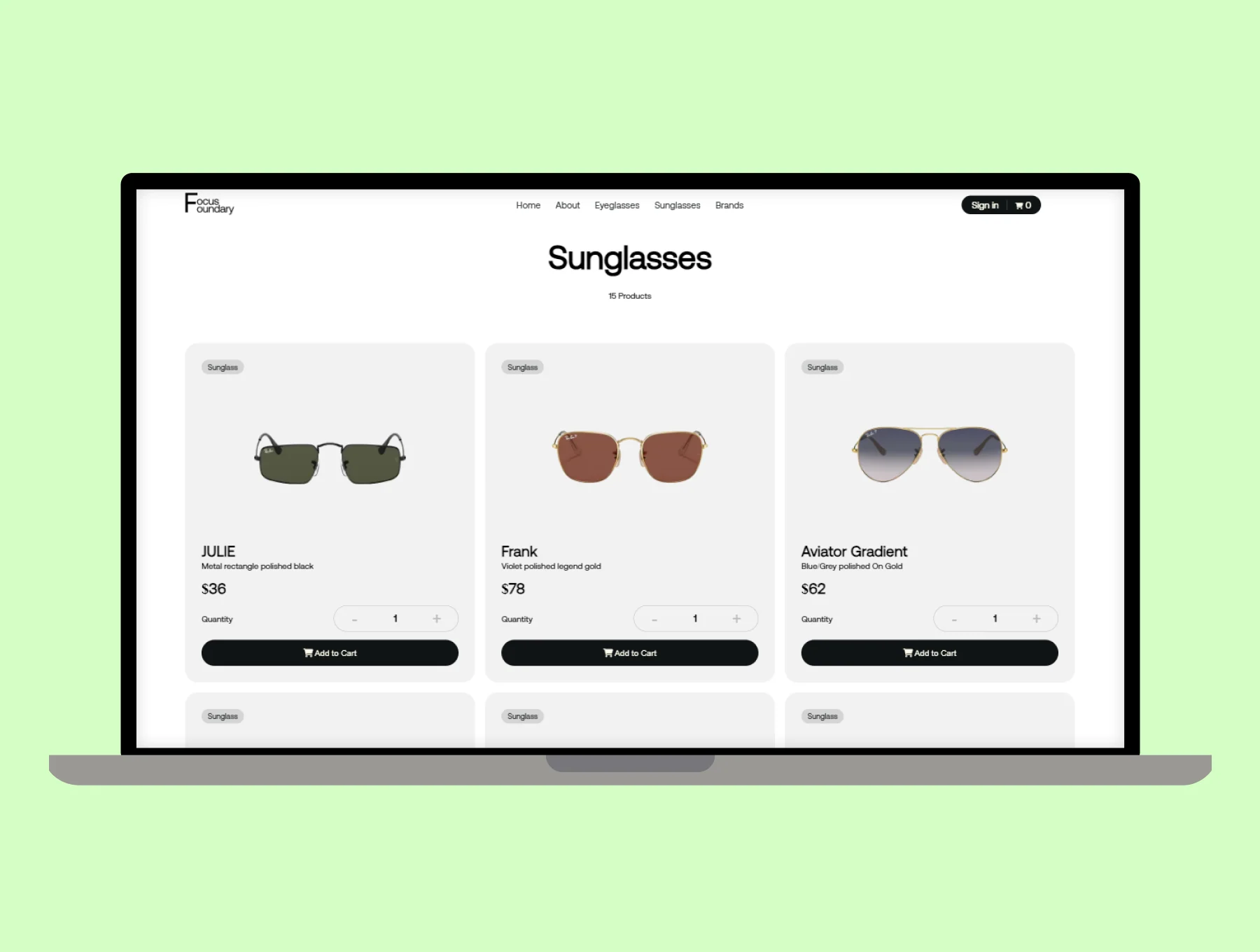 Focus Foundary - A premium e-commerce coded template 4