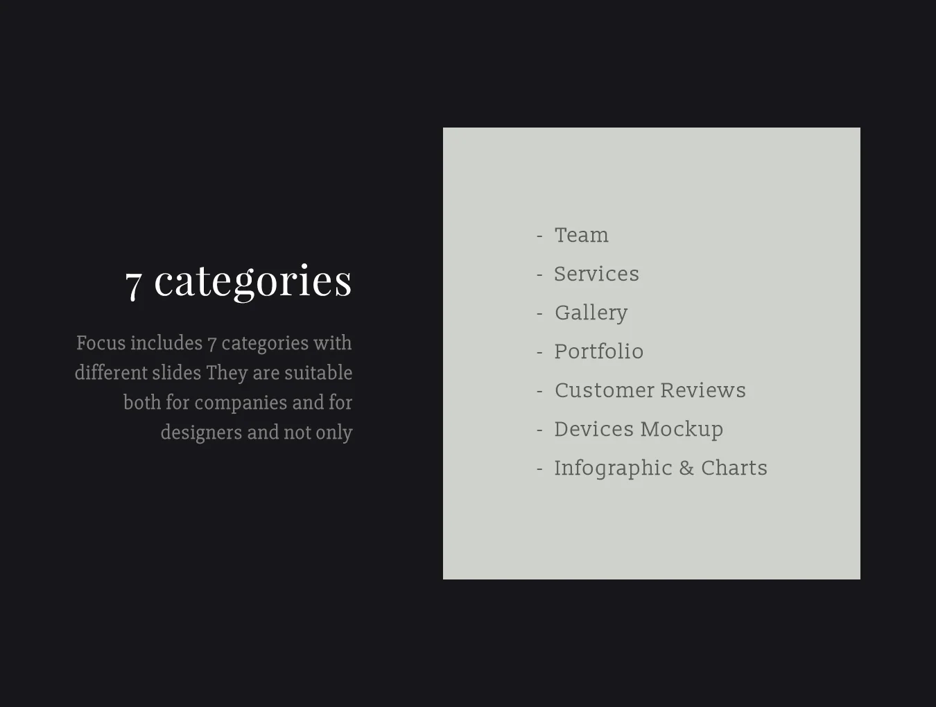 Focus Presentation 5