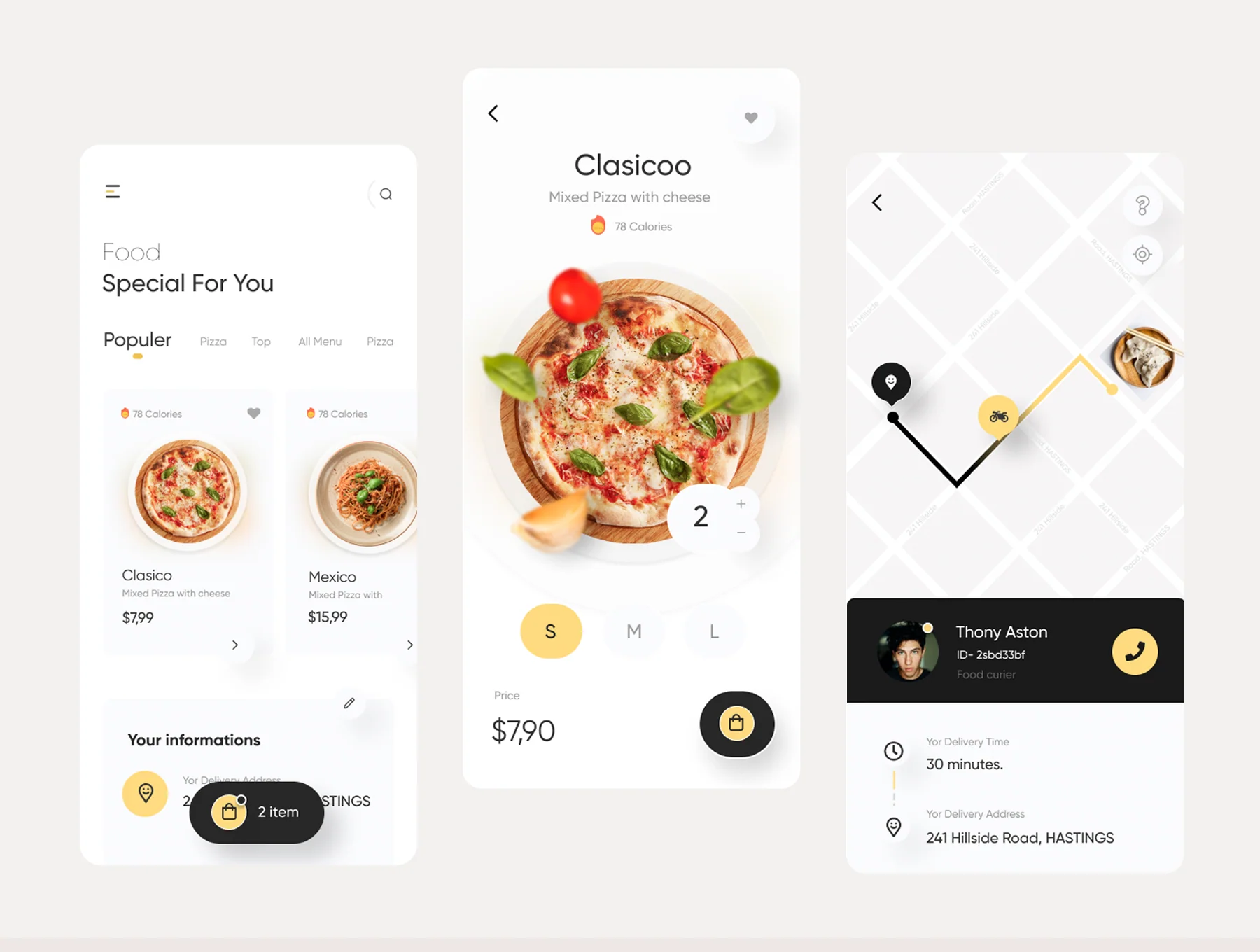 Fode-Food App Ui Kit 2
