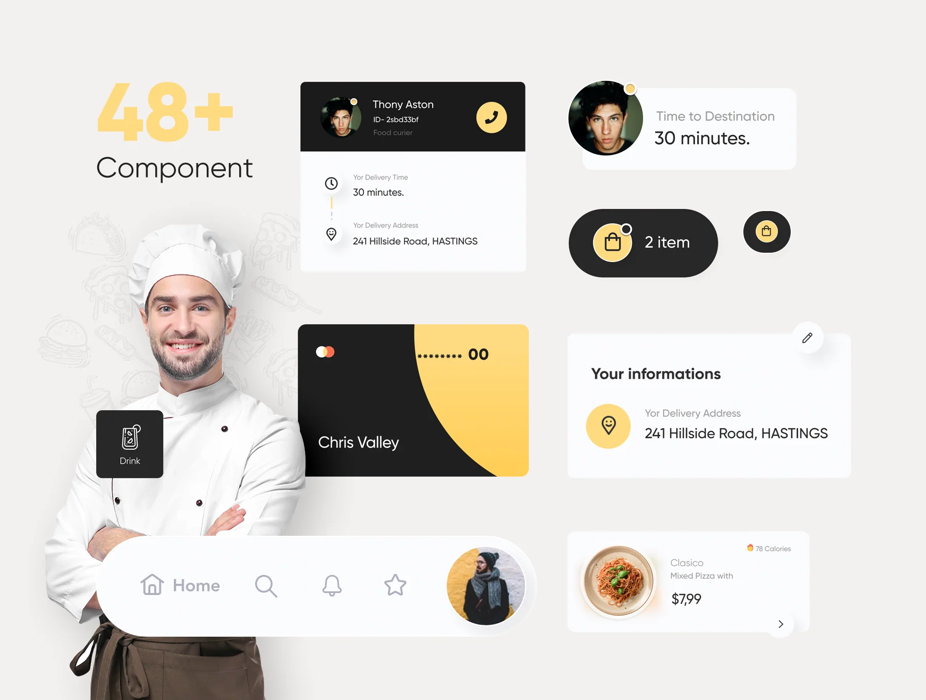 Fode-Food App Ui Kit 5