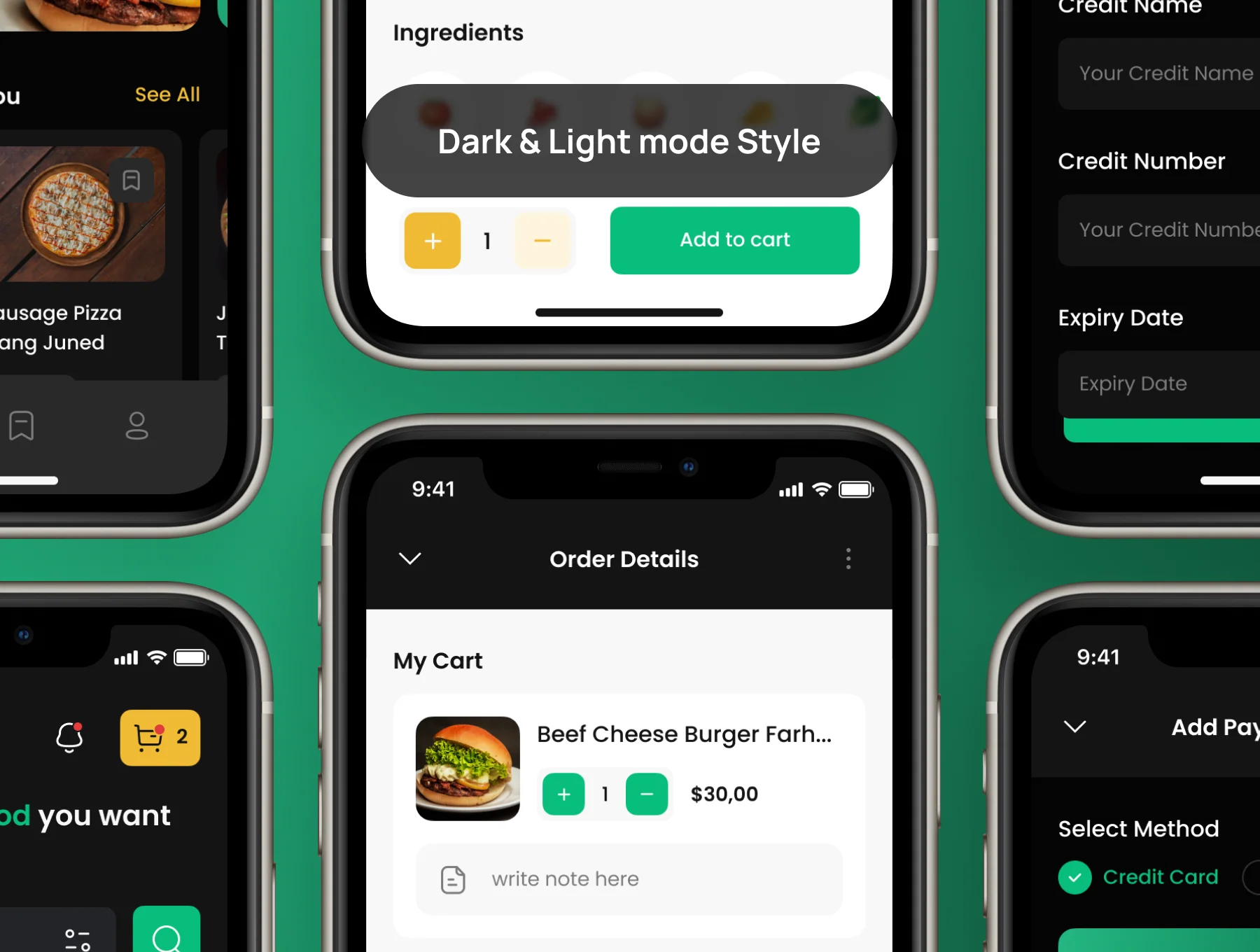 Fodidi - Food Ordering Apps For UI Kits 3