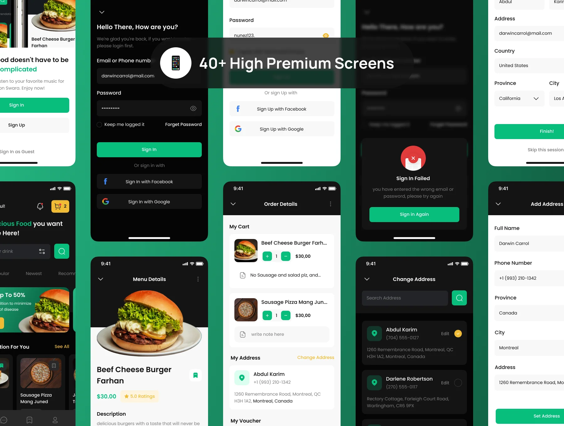 Fodidi - Food Ordering Apps For UI Kits 4