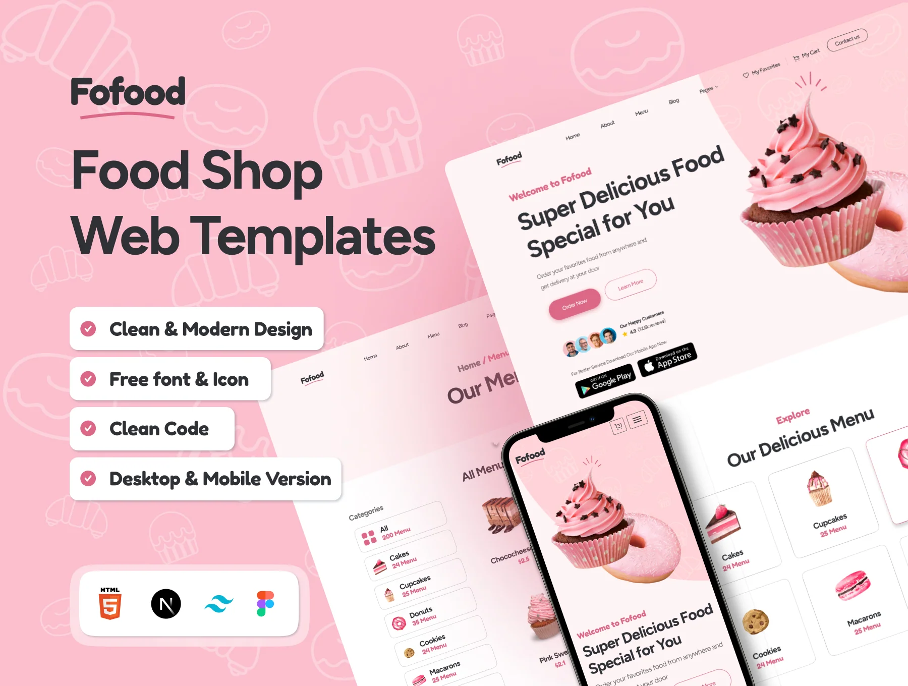 Fofood - Food Shop Web Templates