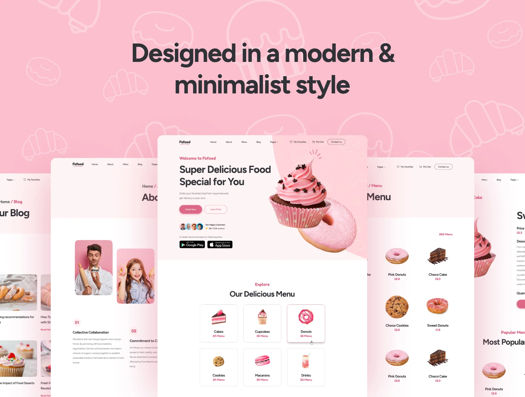 Fofood - Food Shop Web Templates 2