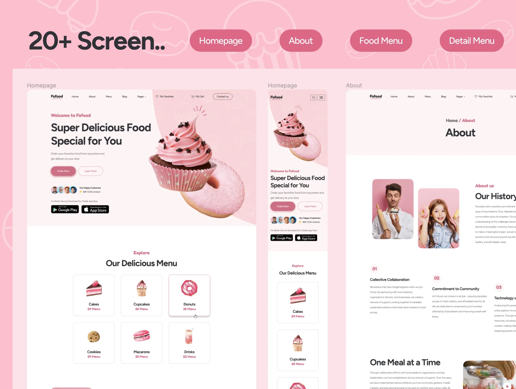 Fofood - Food Shop Web Templates 7