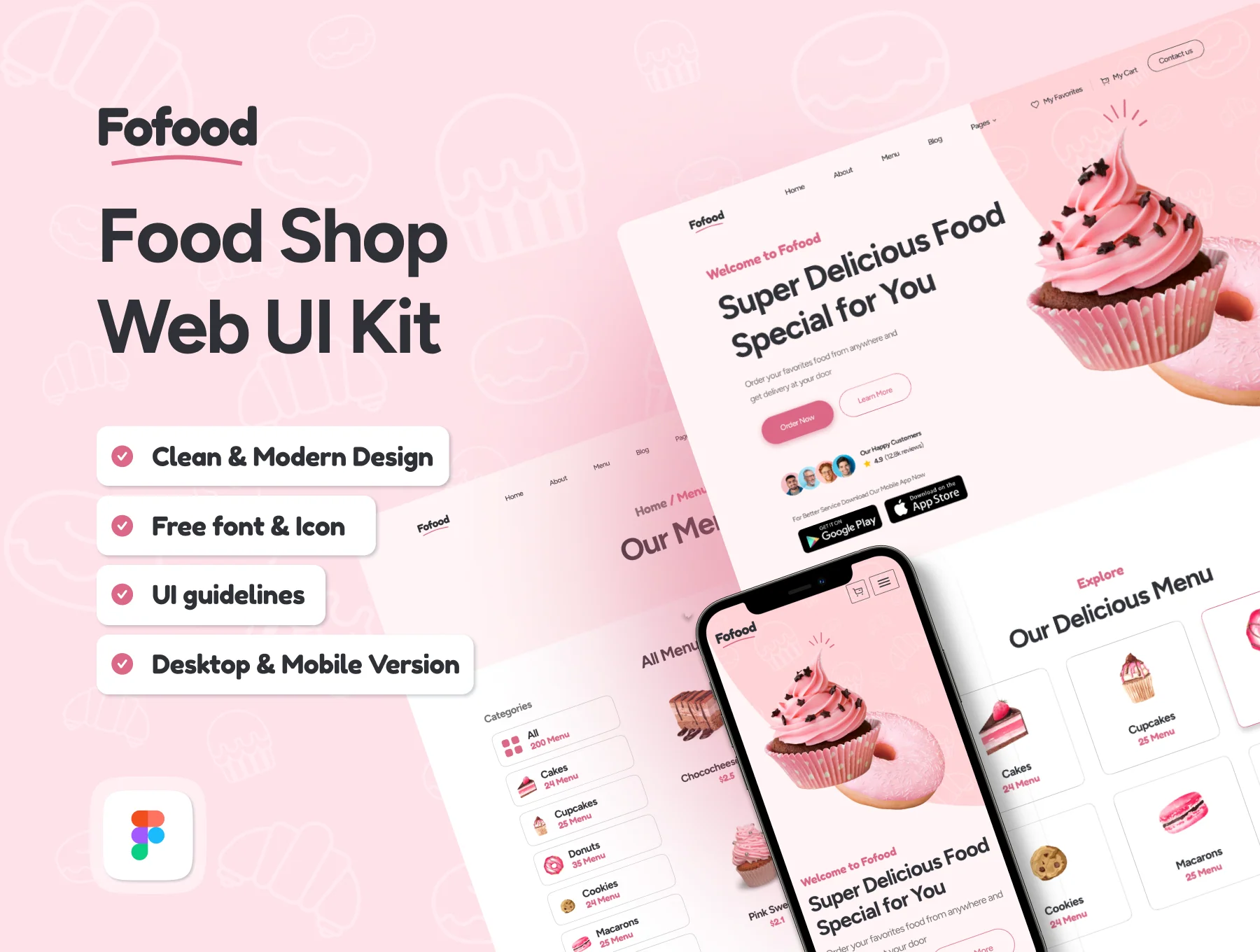 Fofood - Food Shop Web UI Kit