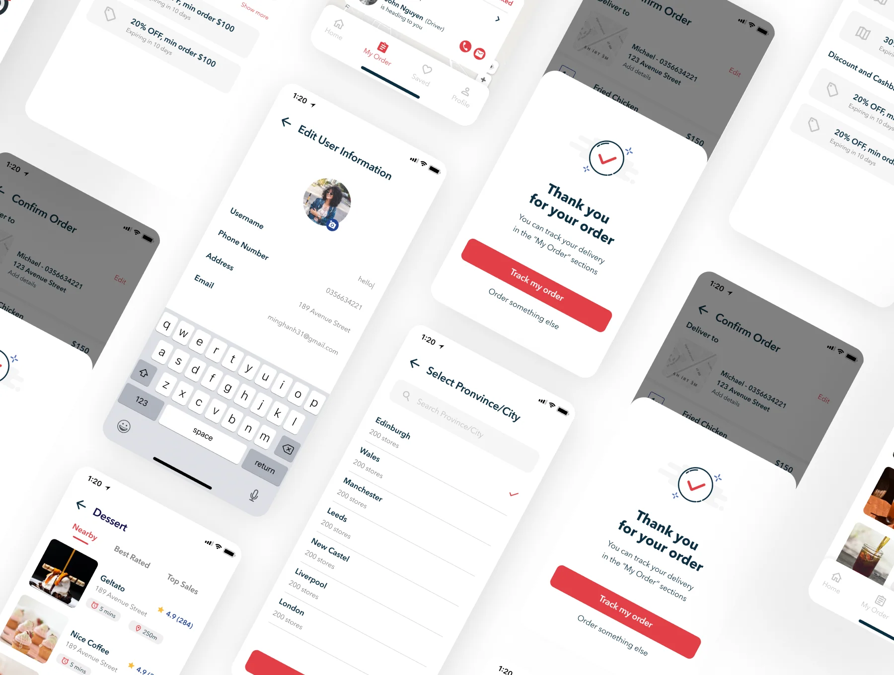 Fohan - Food Delivery Mobile App 2