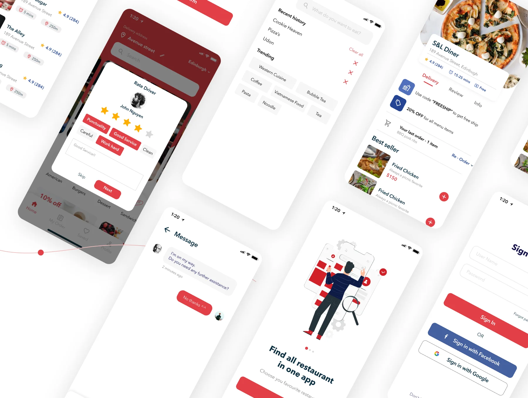 Fohan - Food Delivery Mobile App 4