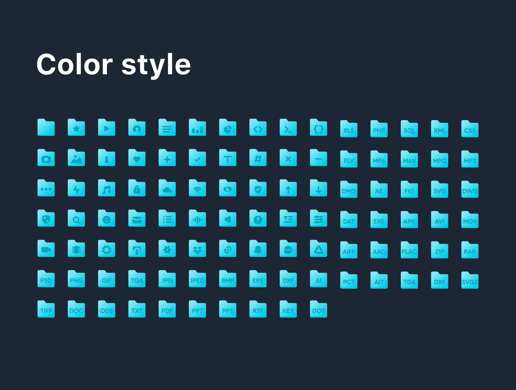 Folders Icon Pack 5