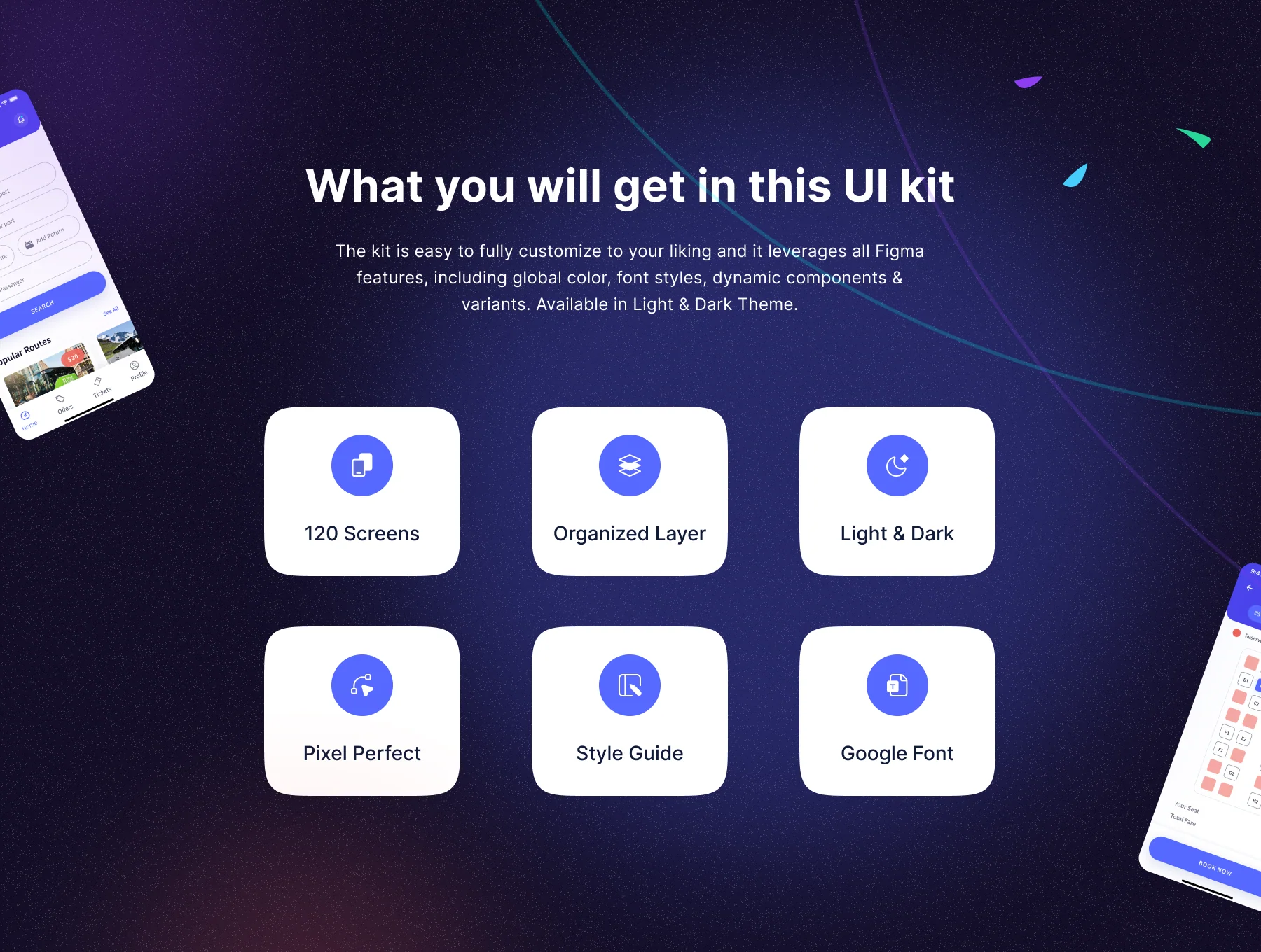 Foli Bus Booking App UI Kit 2