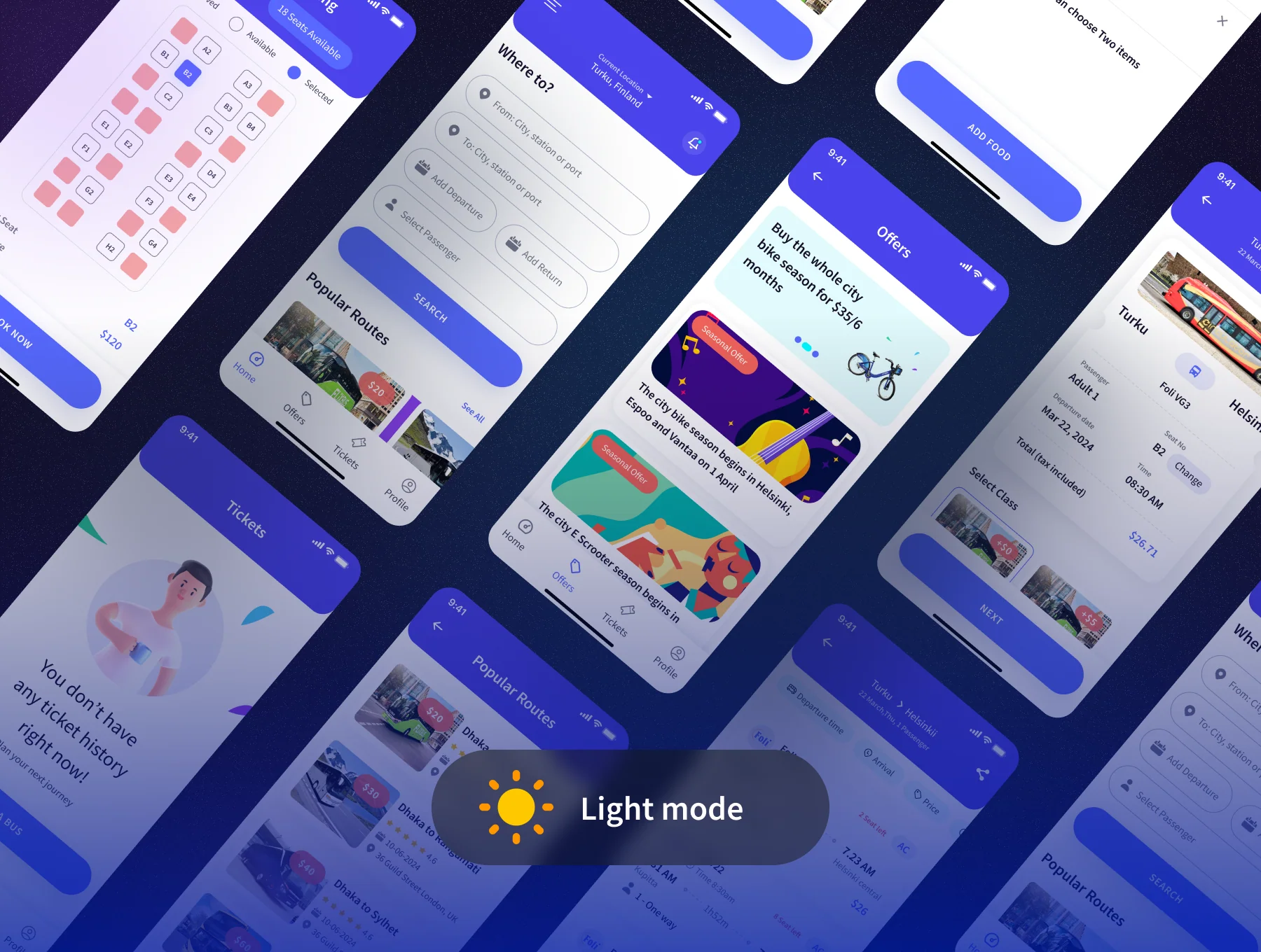 Foli Bus Booking App UI Kit 7