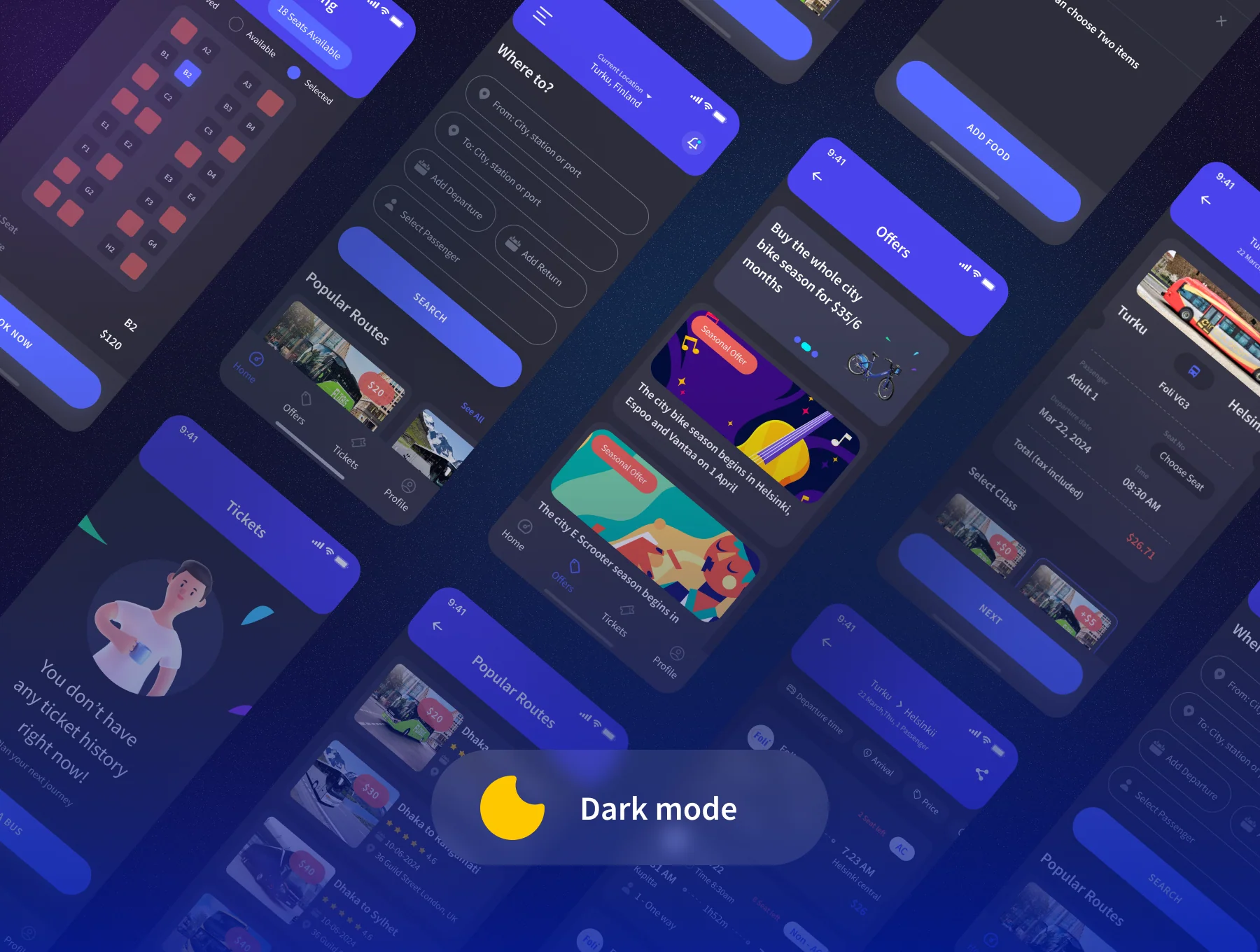 Foli Bus Booking App UI Kit 8