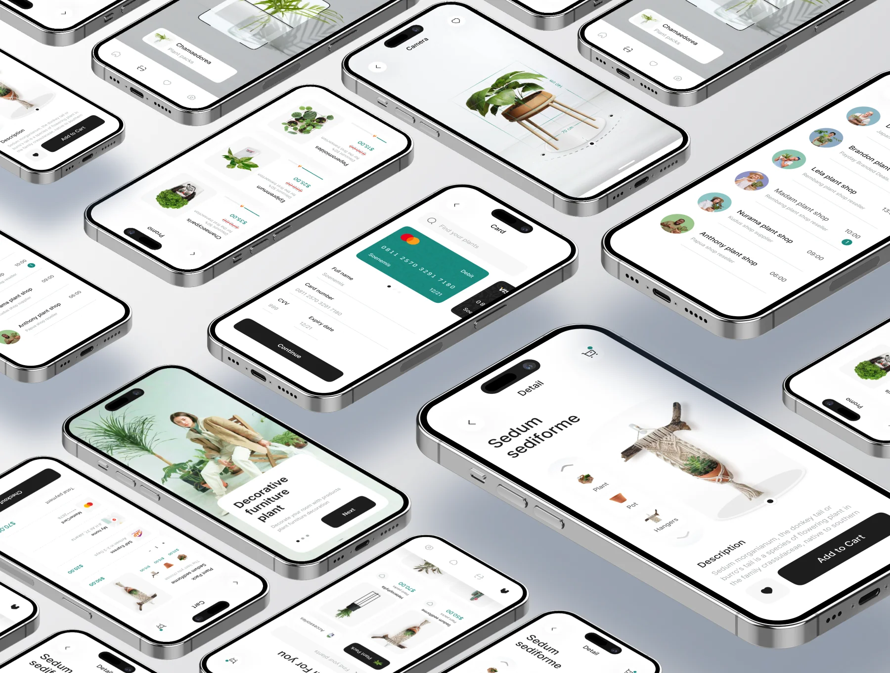Foliage - Sales of ornamental plants UI Kit Mobile 2