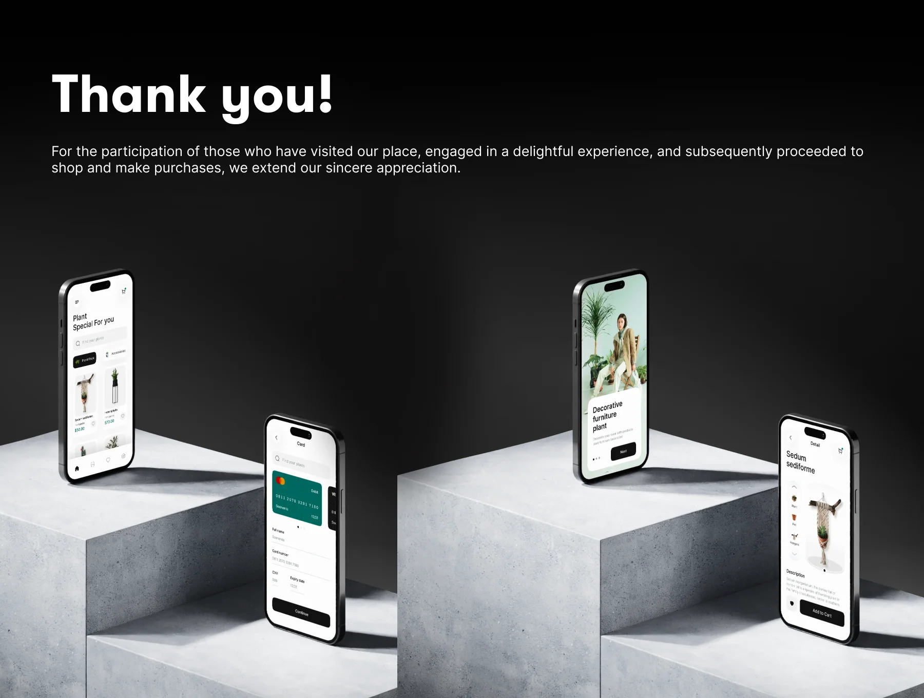 Foliage - Sales of ornamental plants UI Kit Mobile 6