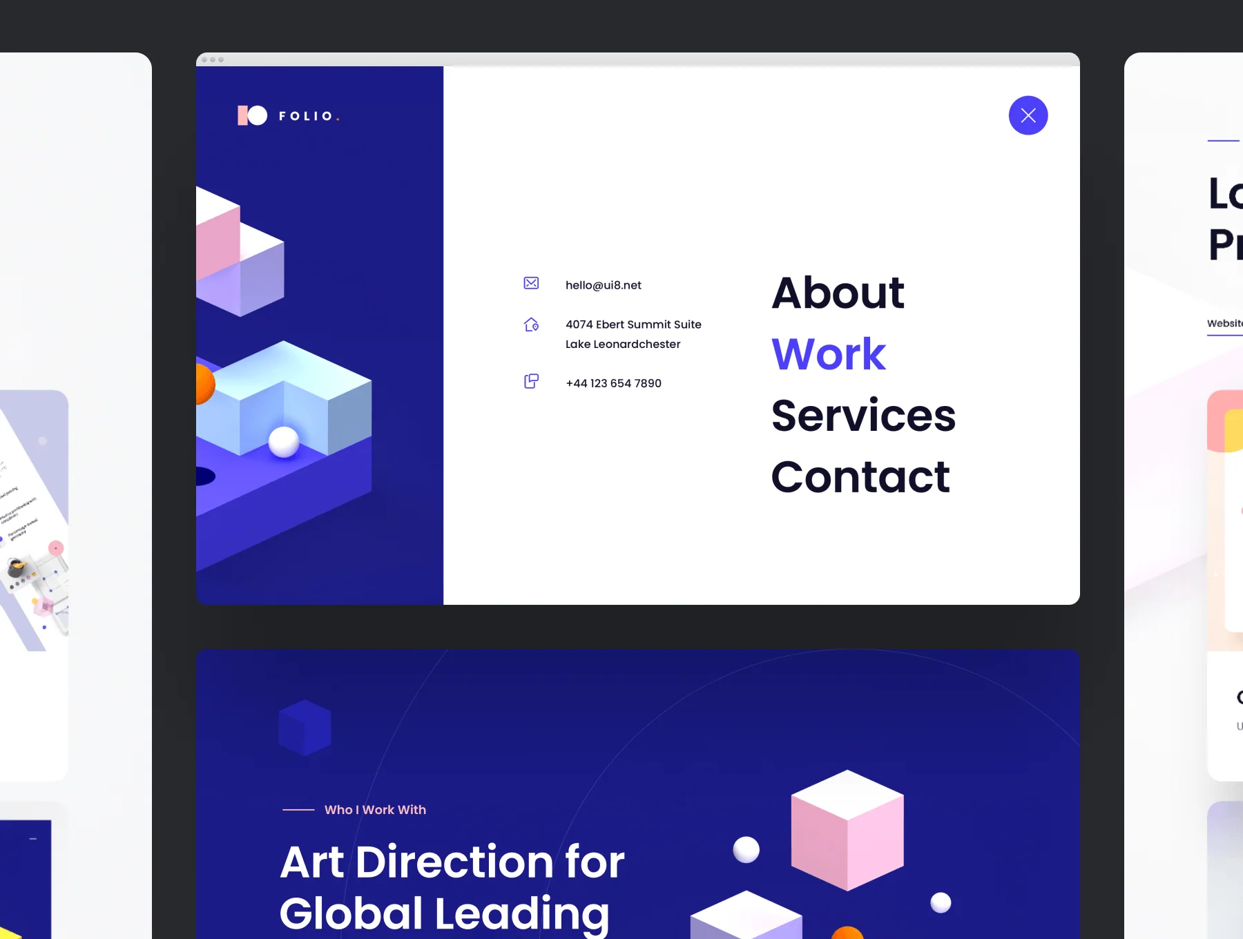 Folio: Designer Portfolio Kit 5