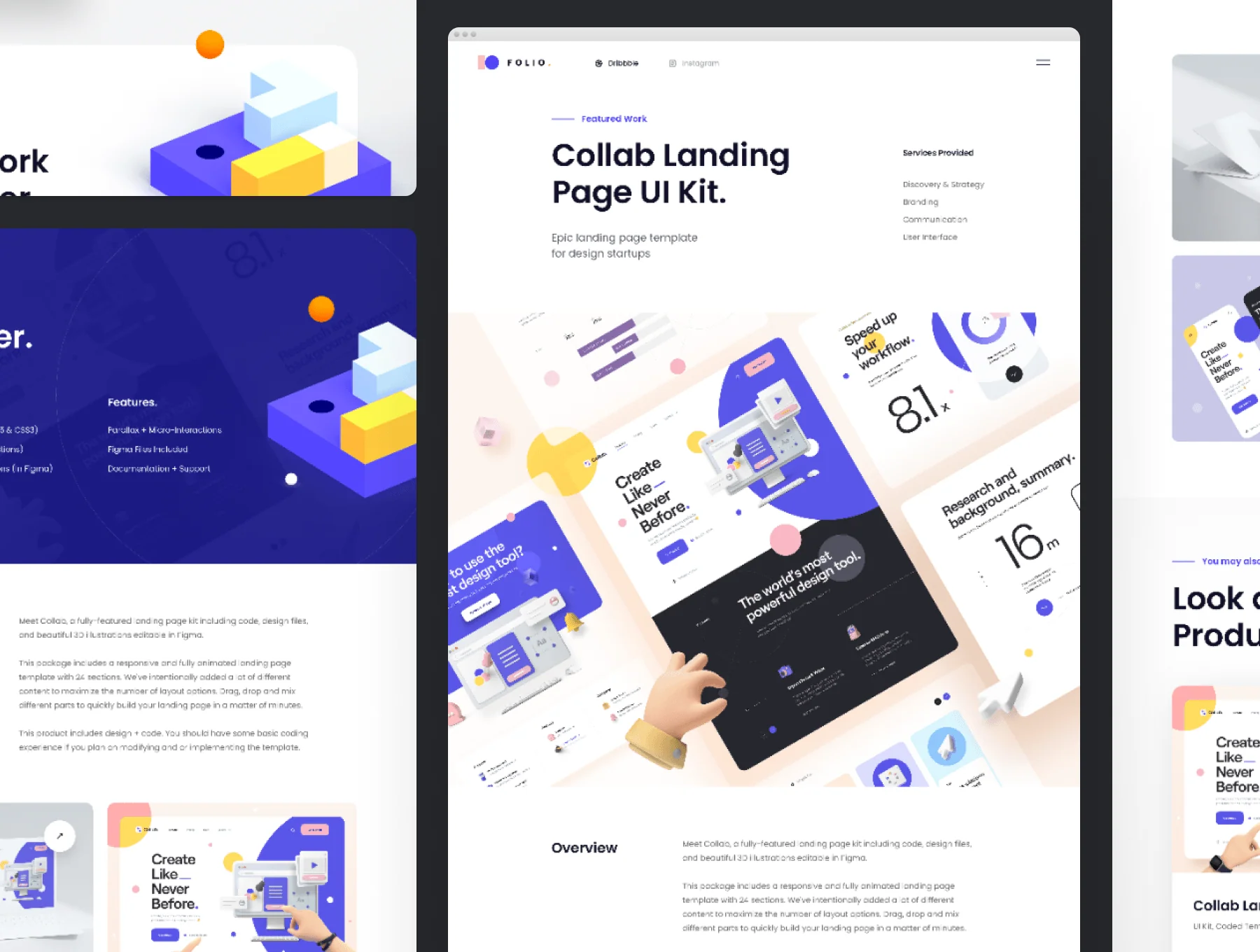 Folio: Designer Portfolio Kit 8