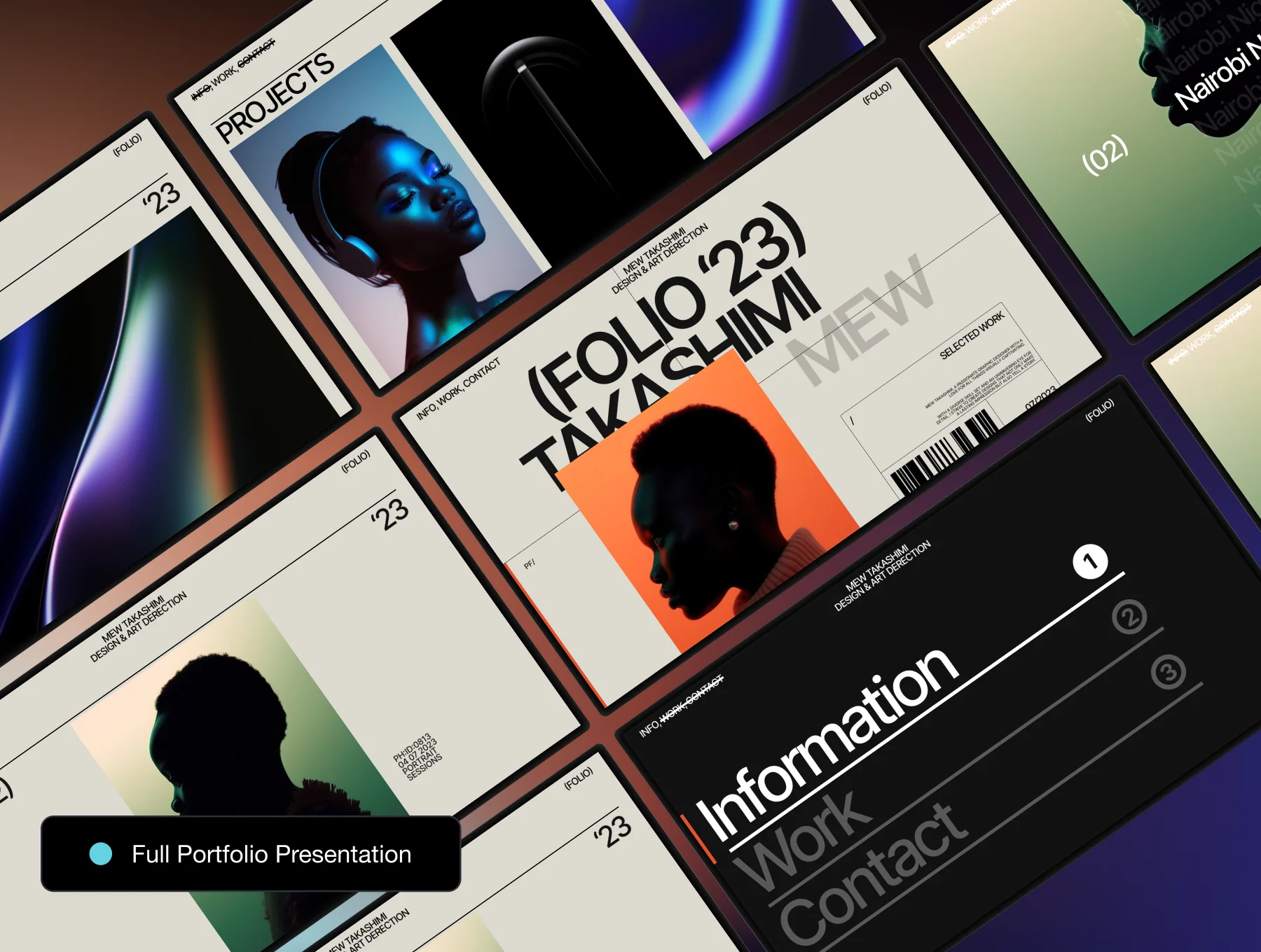 Folio Presentation Template 3